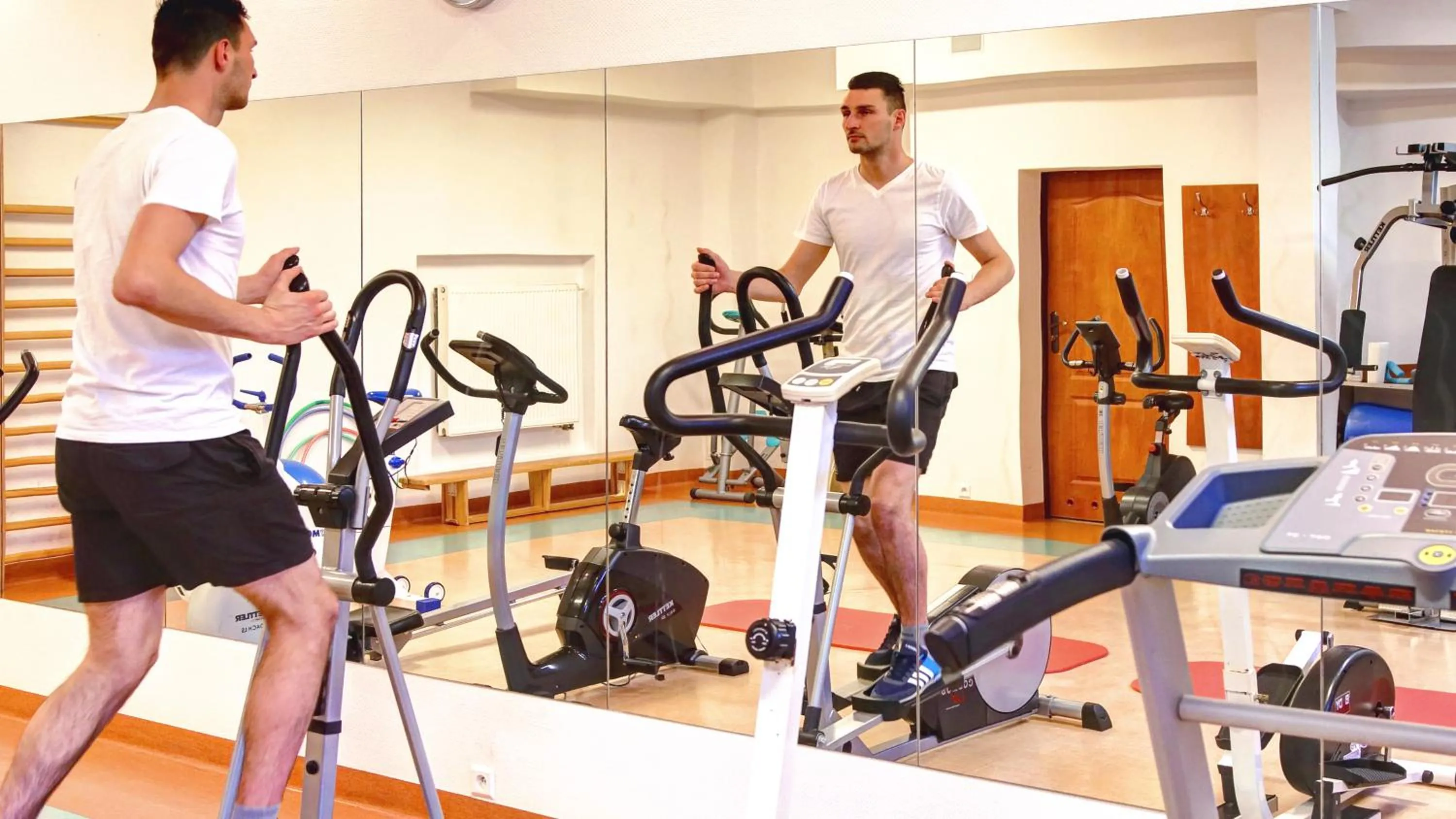 Fitness centre/facilities in Park Hotel Kur & Spa