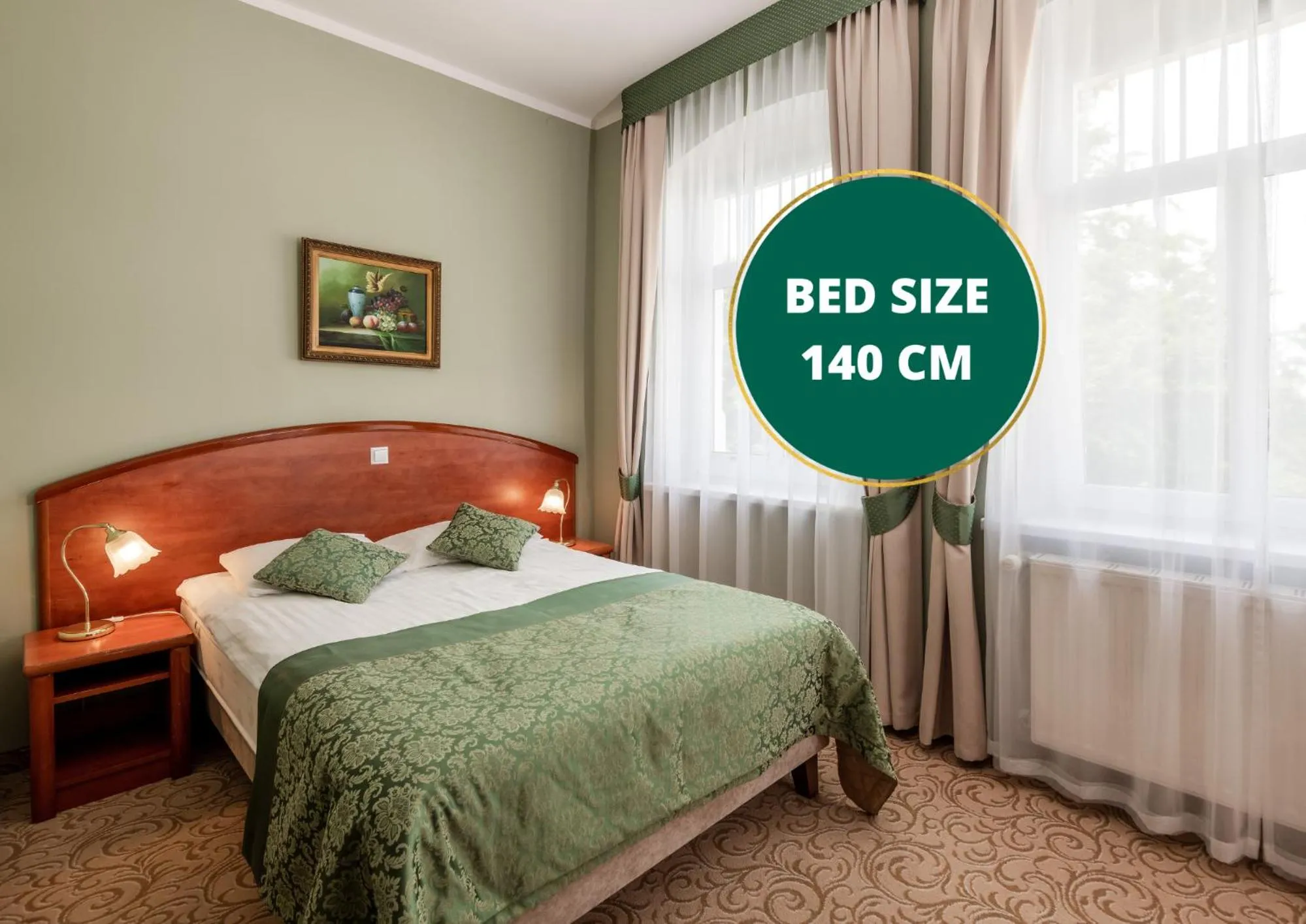 Photo of the whole room, Bed in Park Hotel Kur & Spa
