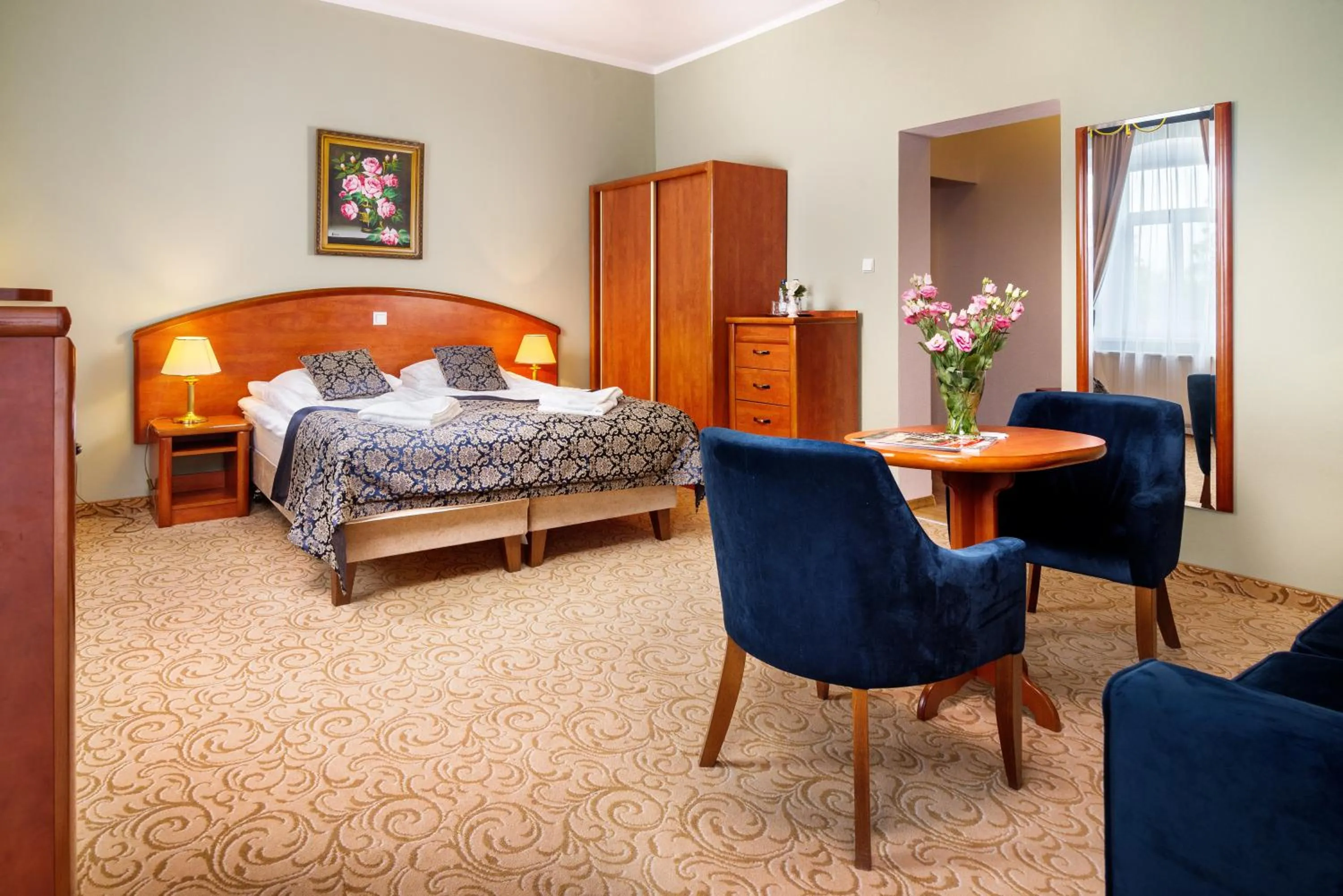 Photo of the whole room, Bed in Park Hotel Kur & Spa
