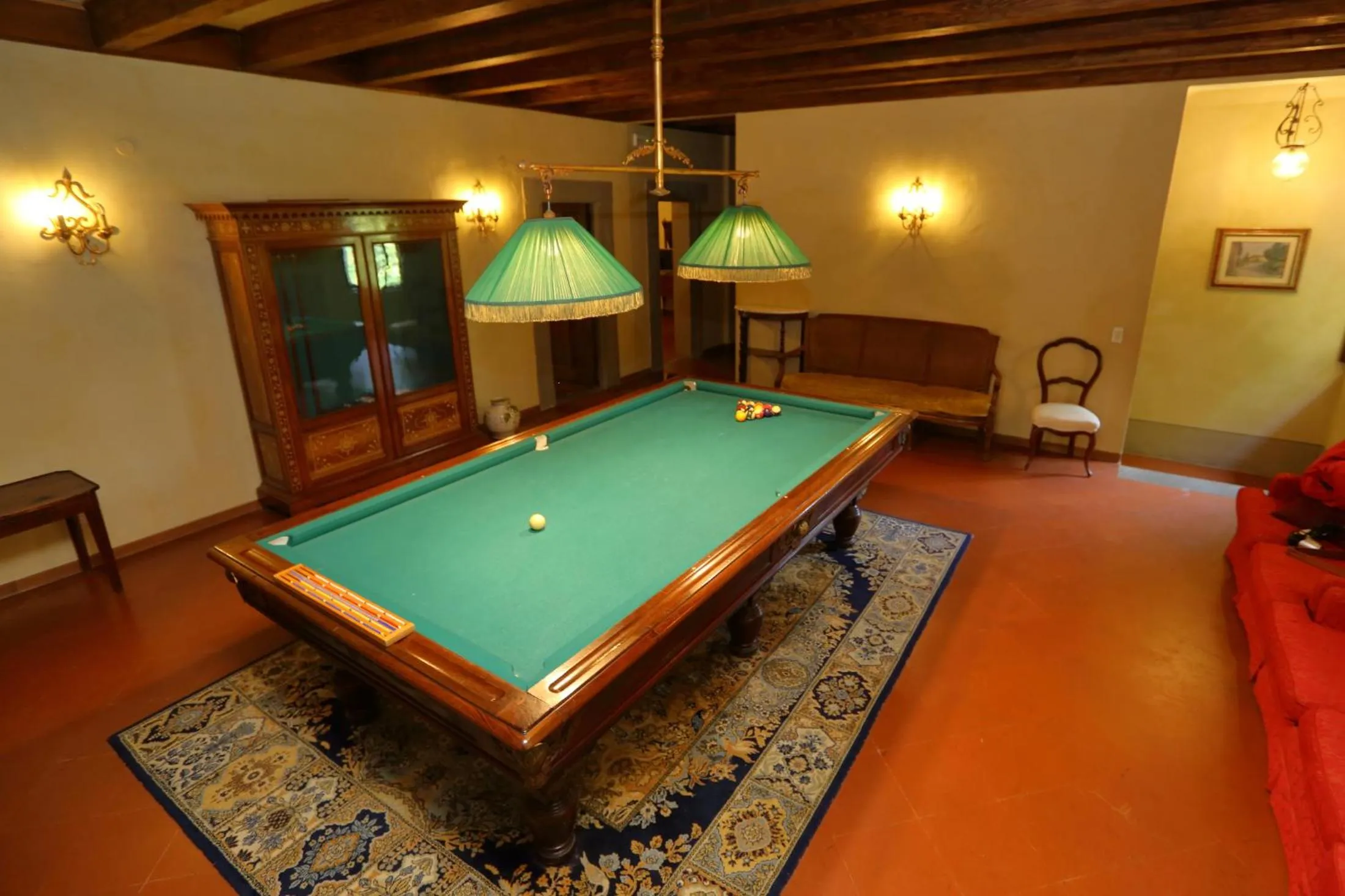 Billiard in Fattoria La Gigliola