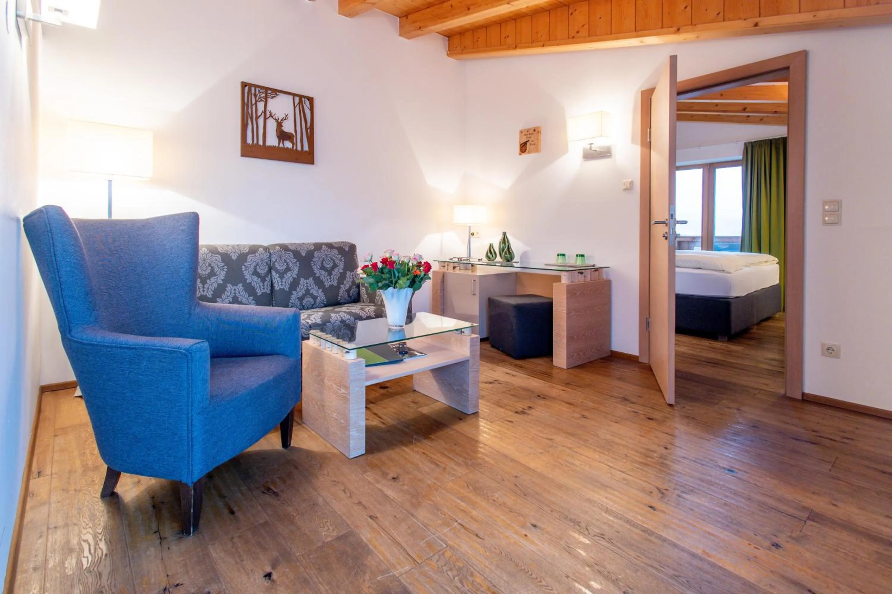 Seating area in Hotel Seelos