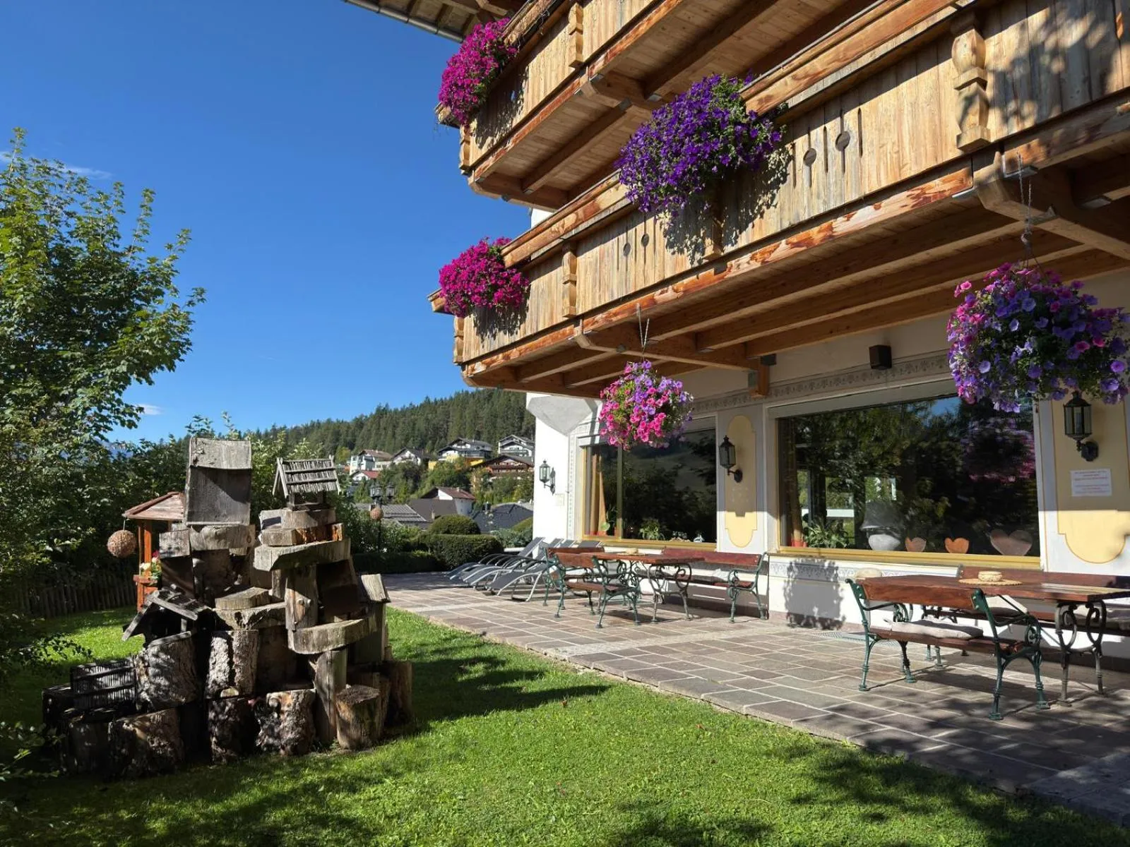 Garden in Hotel Seelos