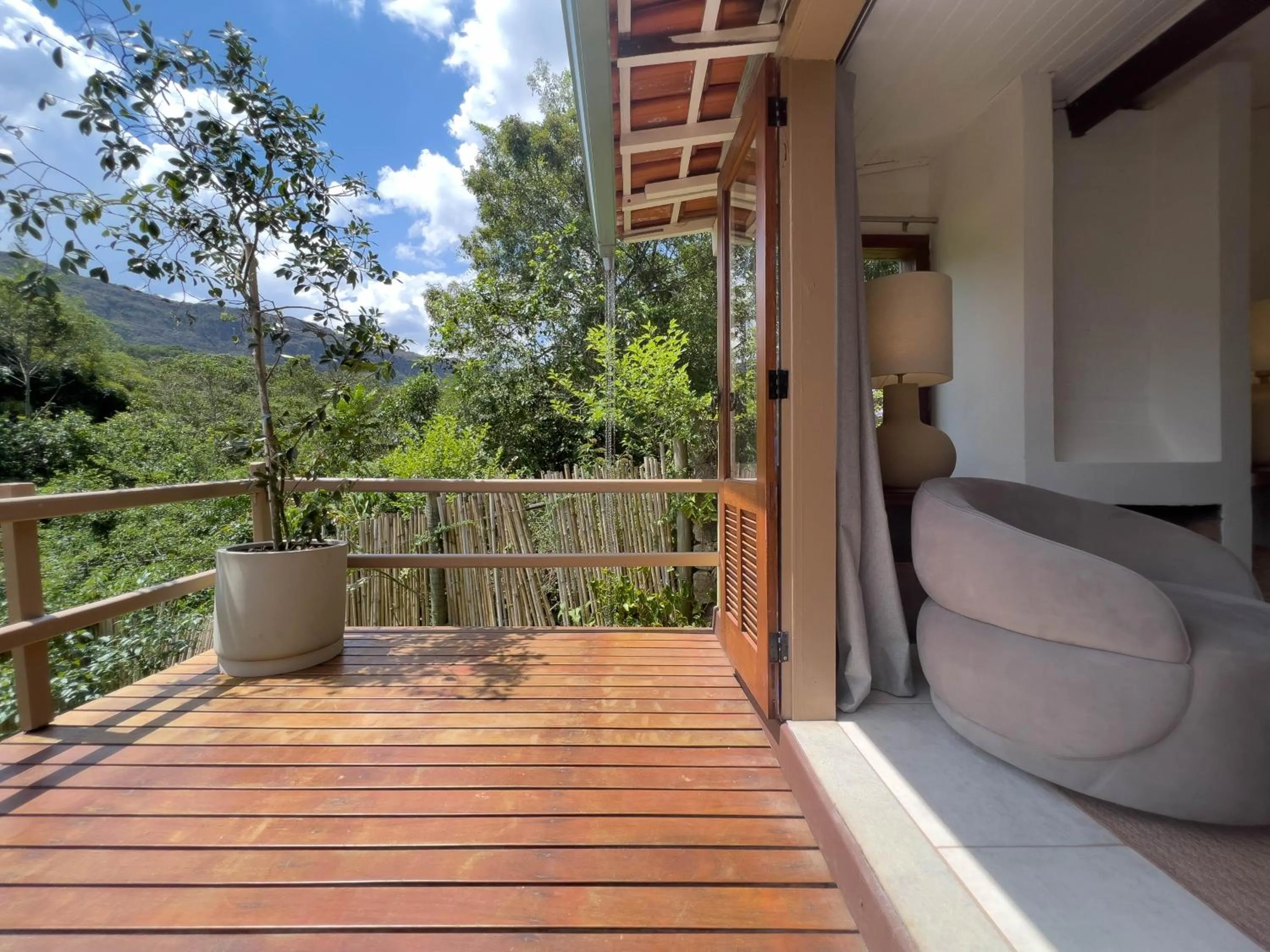 Patio in Pousada Vagalume