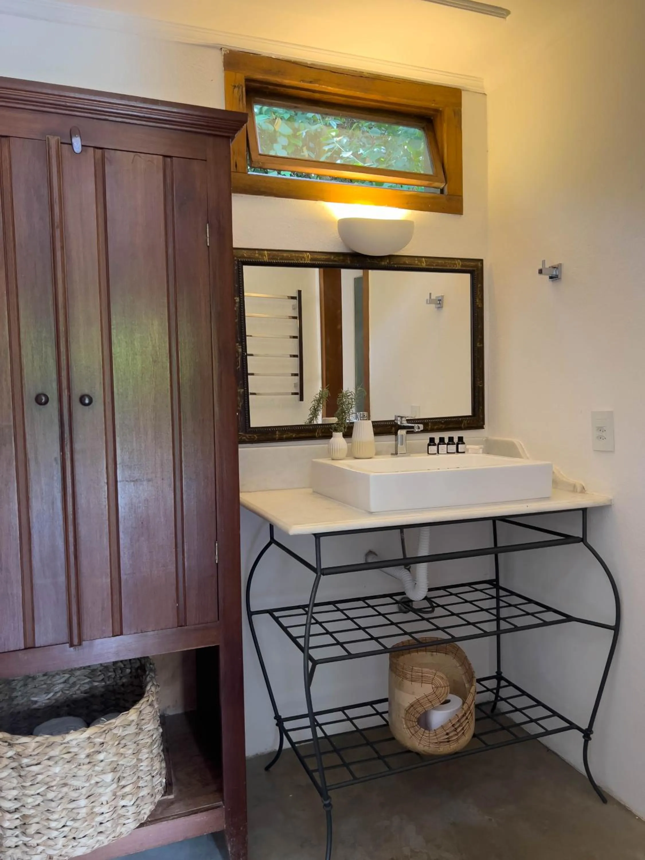 Bathroom in Pousada Vagalume