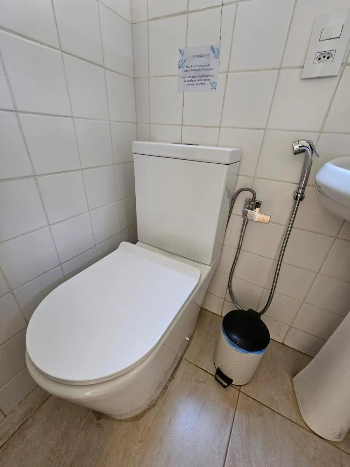 Toilet in Pousada Vagalume