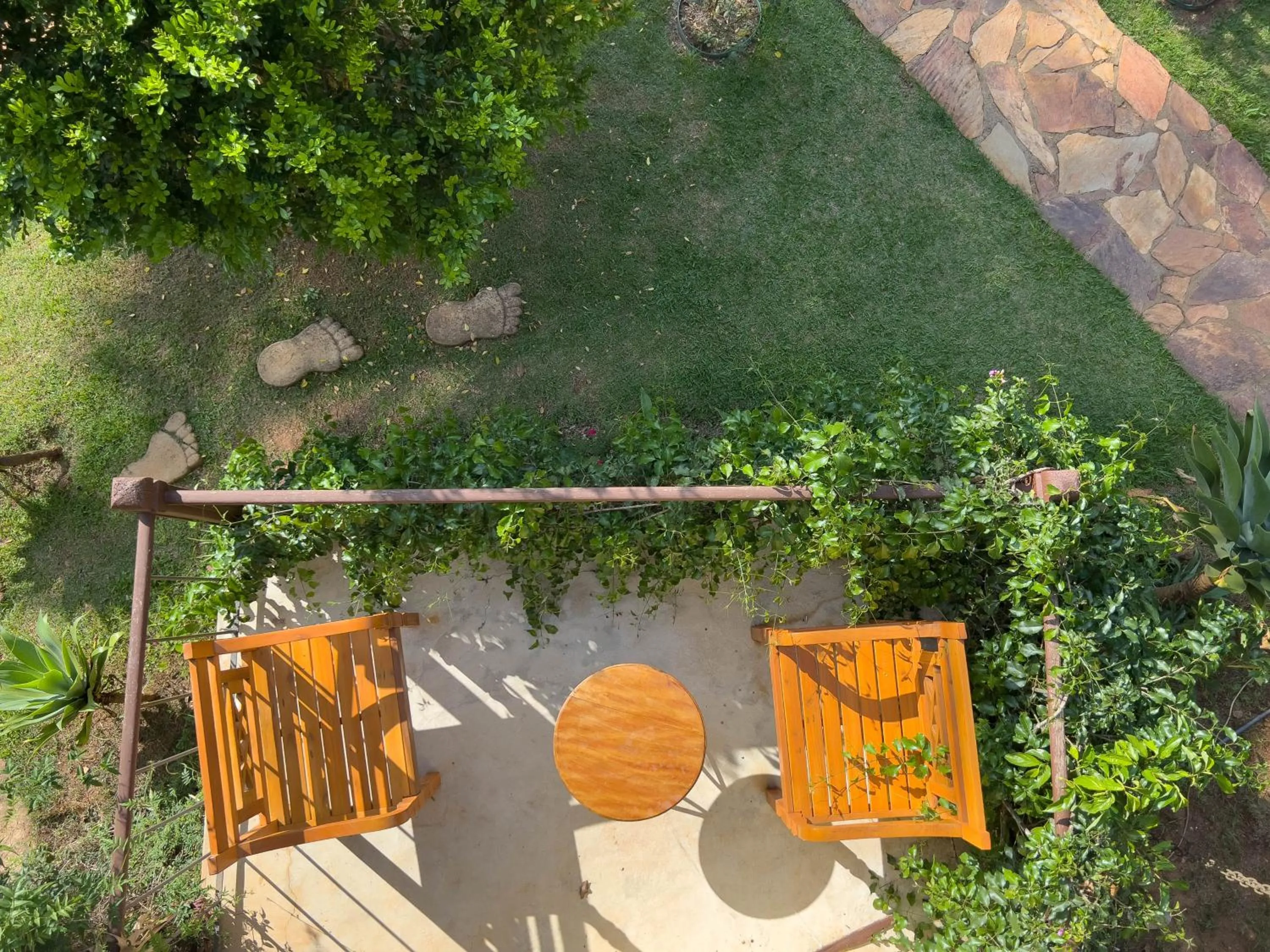 Patio in Pousada Vagalume