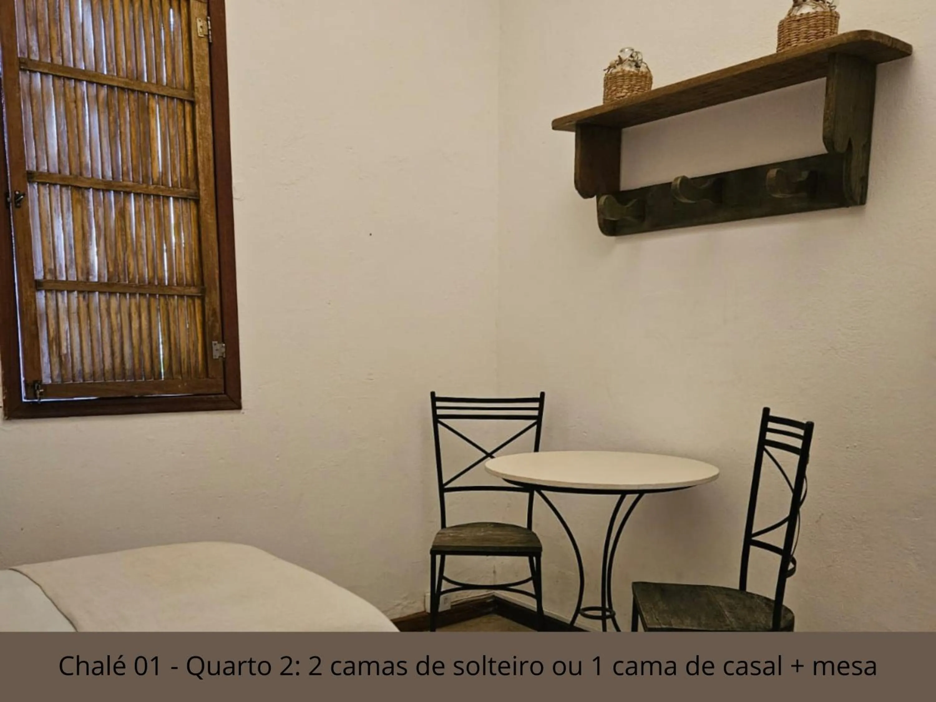 Bed in Pousada Vagalume