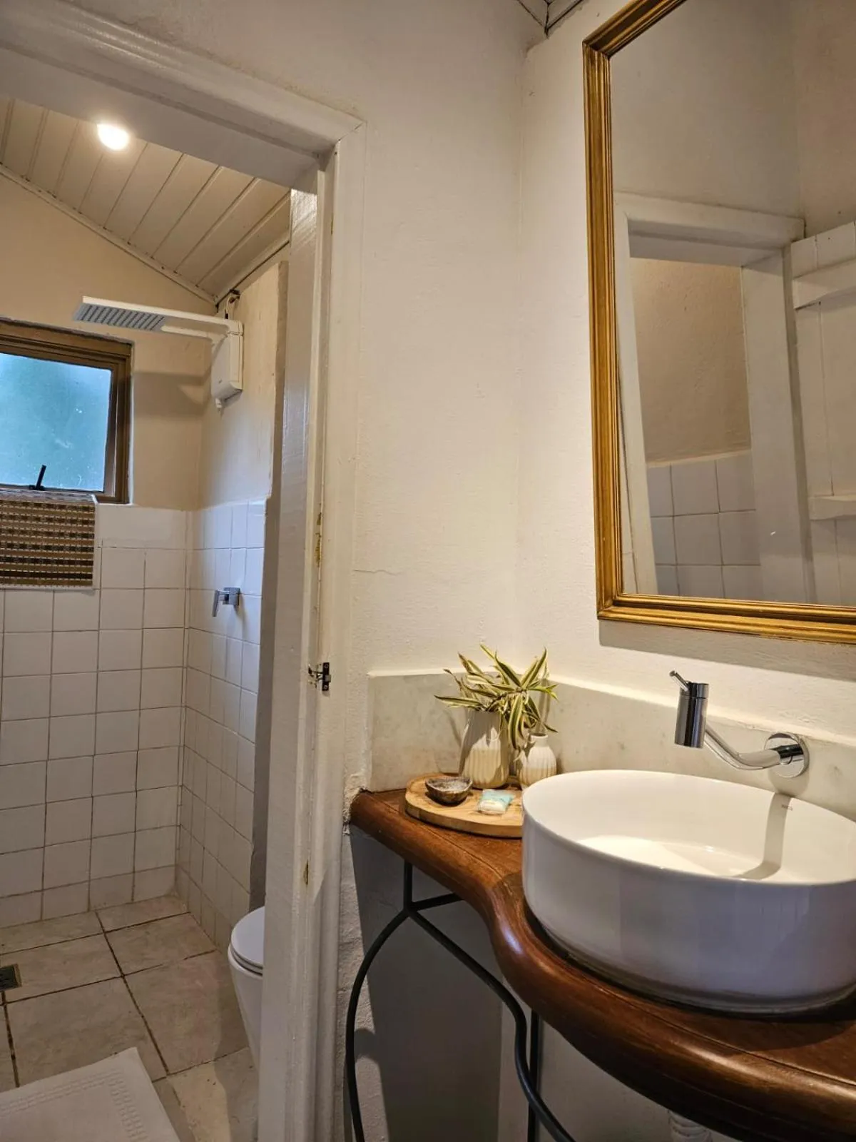 Shower in Pousada Vagalume