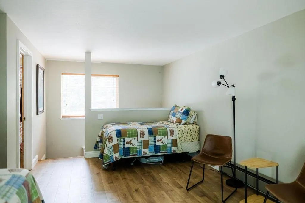 Bed in The Washoe Lodge