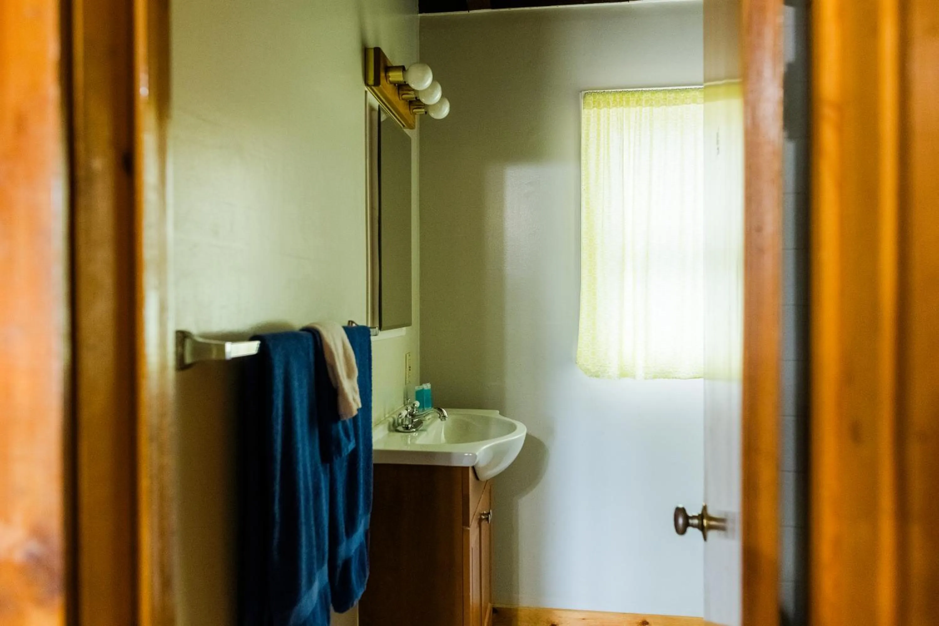 Shower in The Washoe Lodge