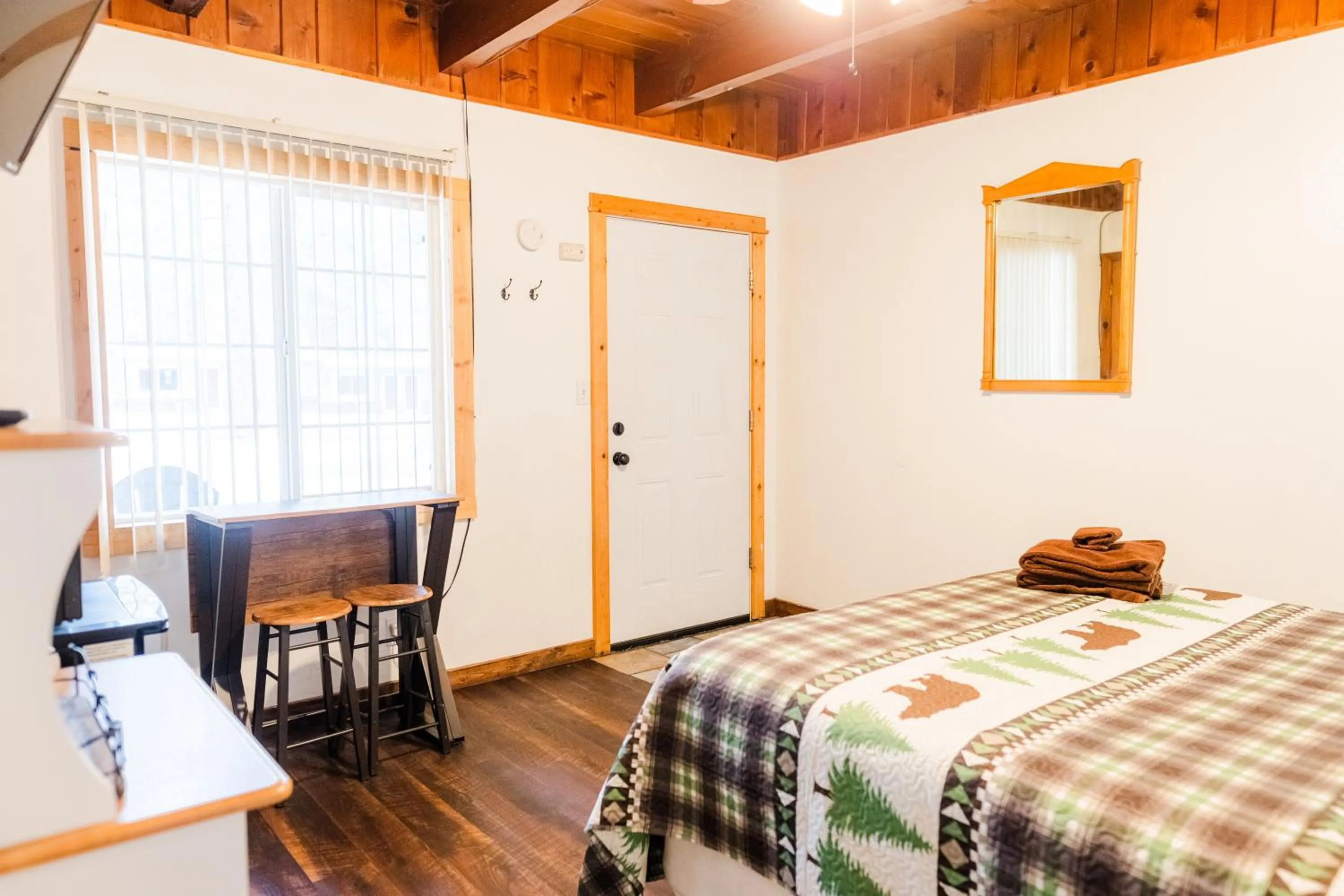 Bed in The Washoe Lodge