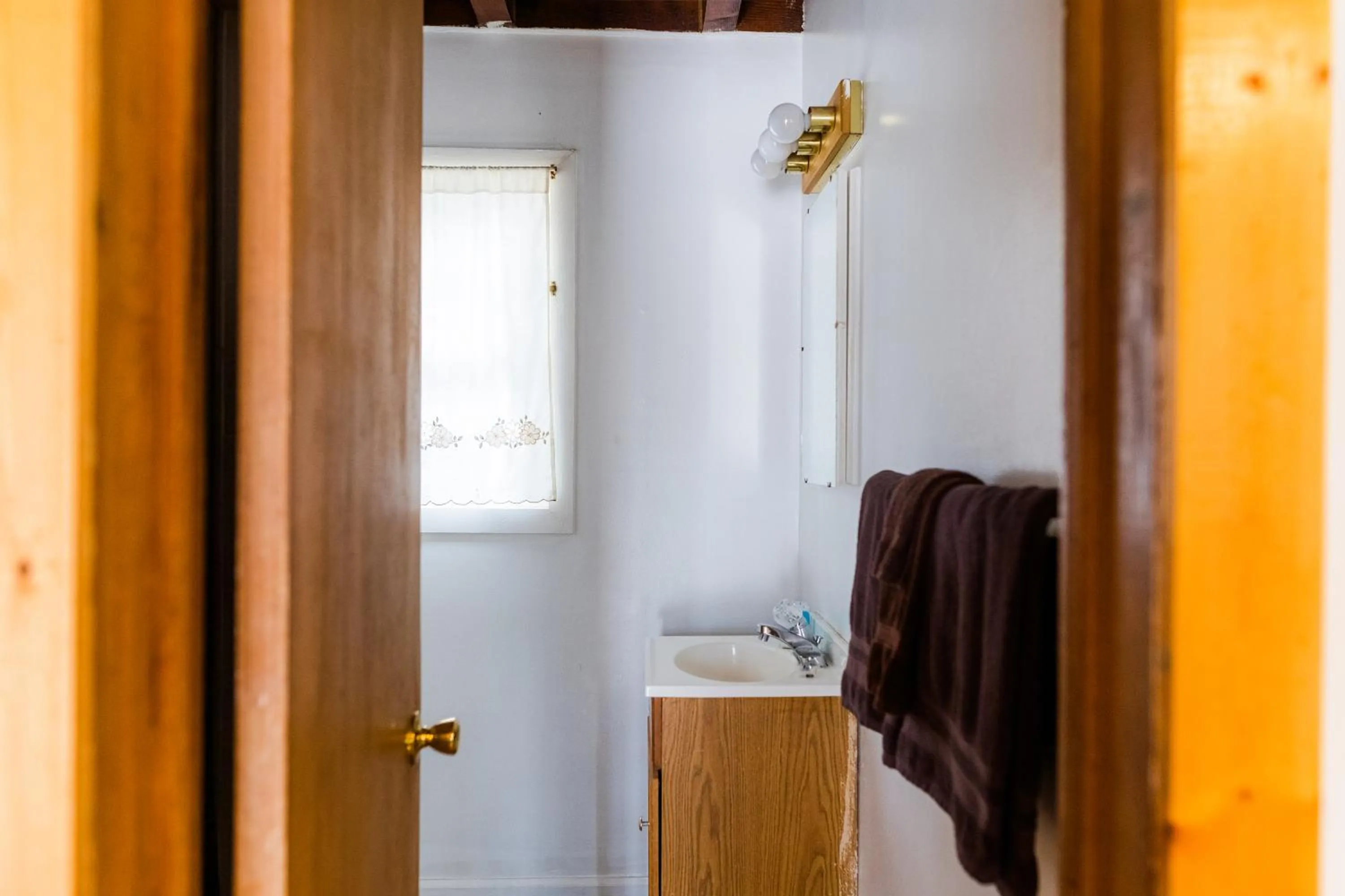 Shower in The Washoe Lodge