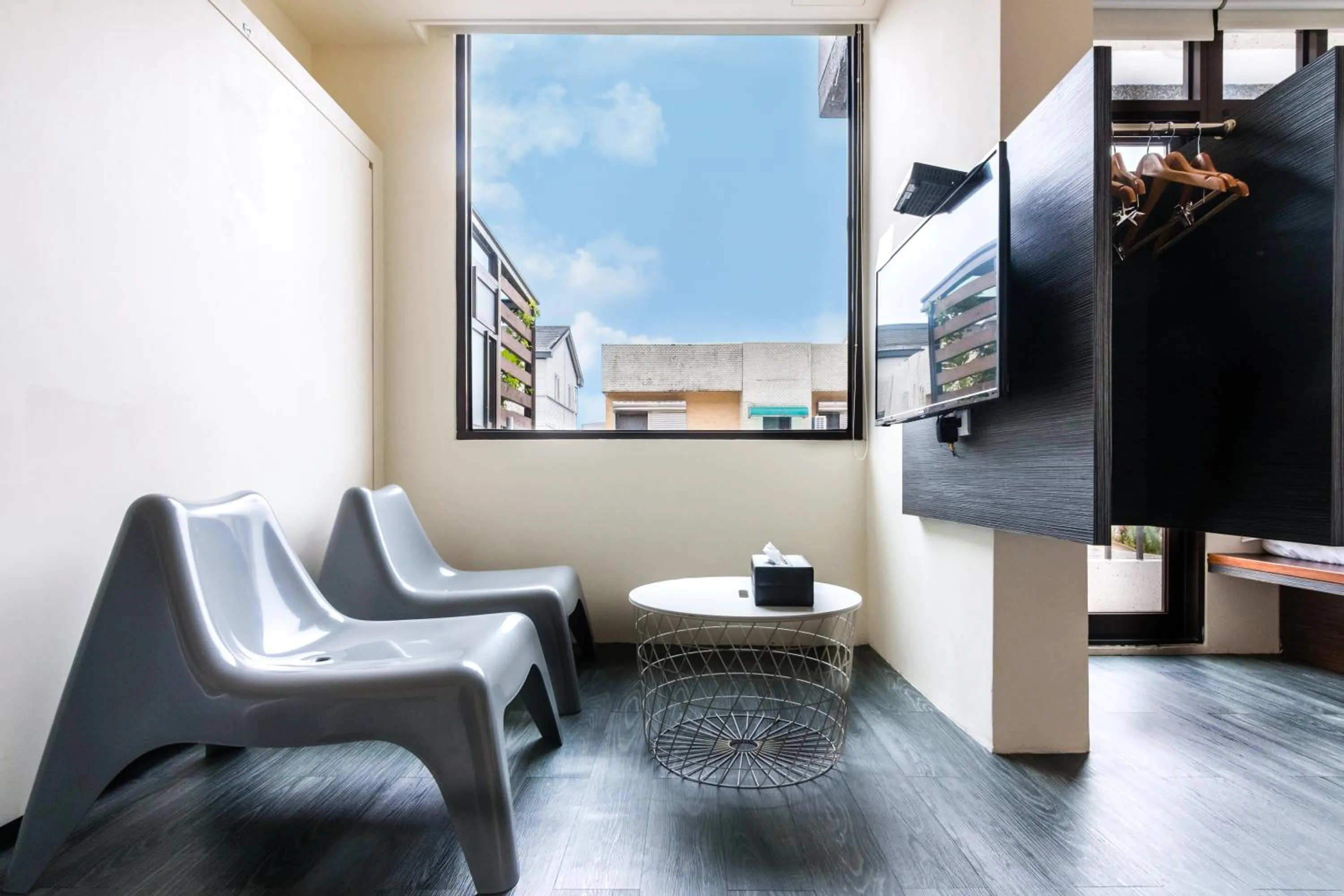 Seating area in BoBo's Homestay