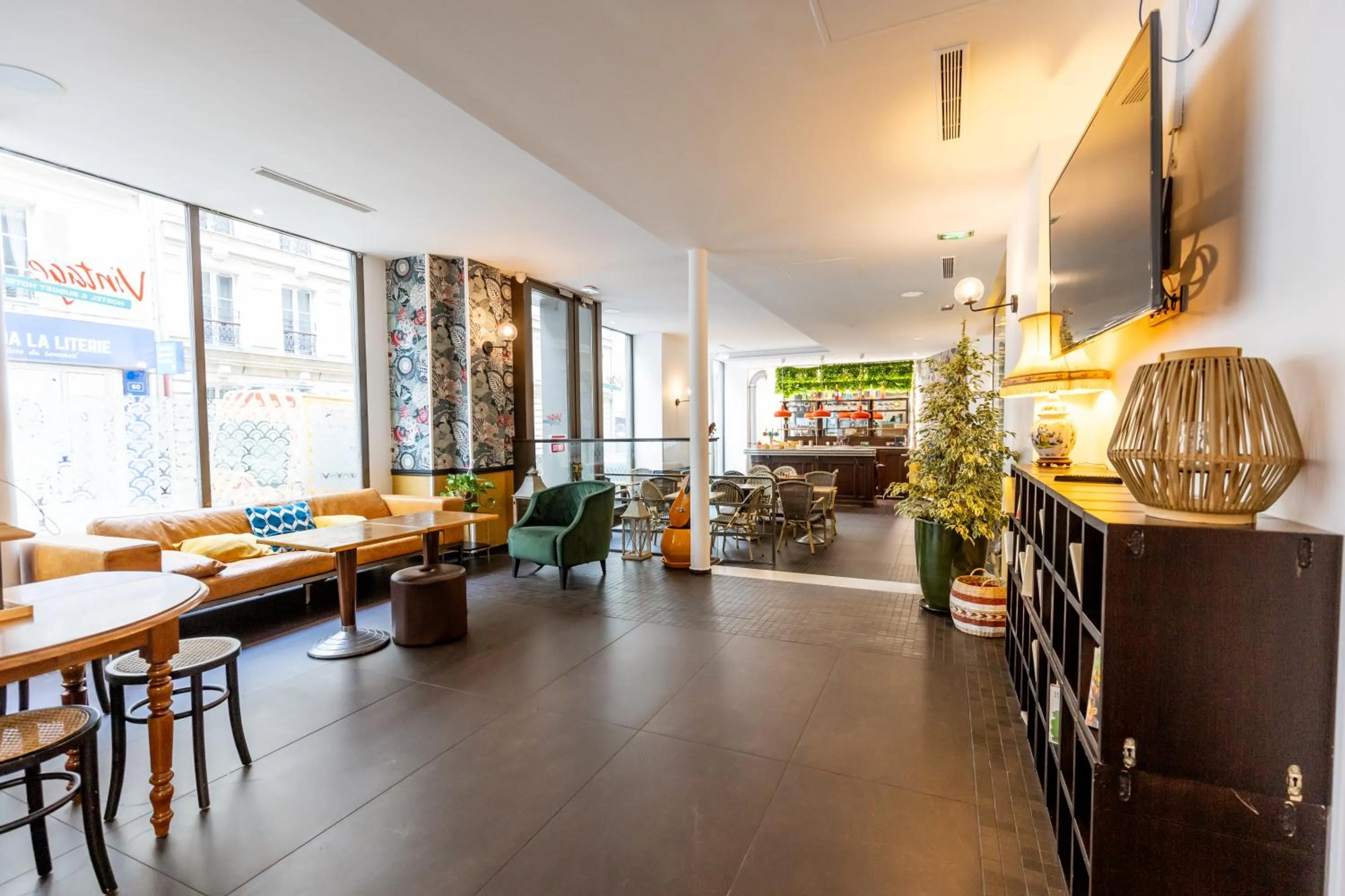 Seating area in Vintage Paris Gare du Nord