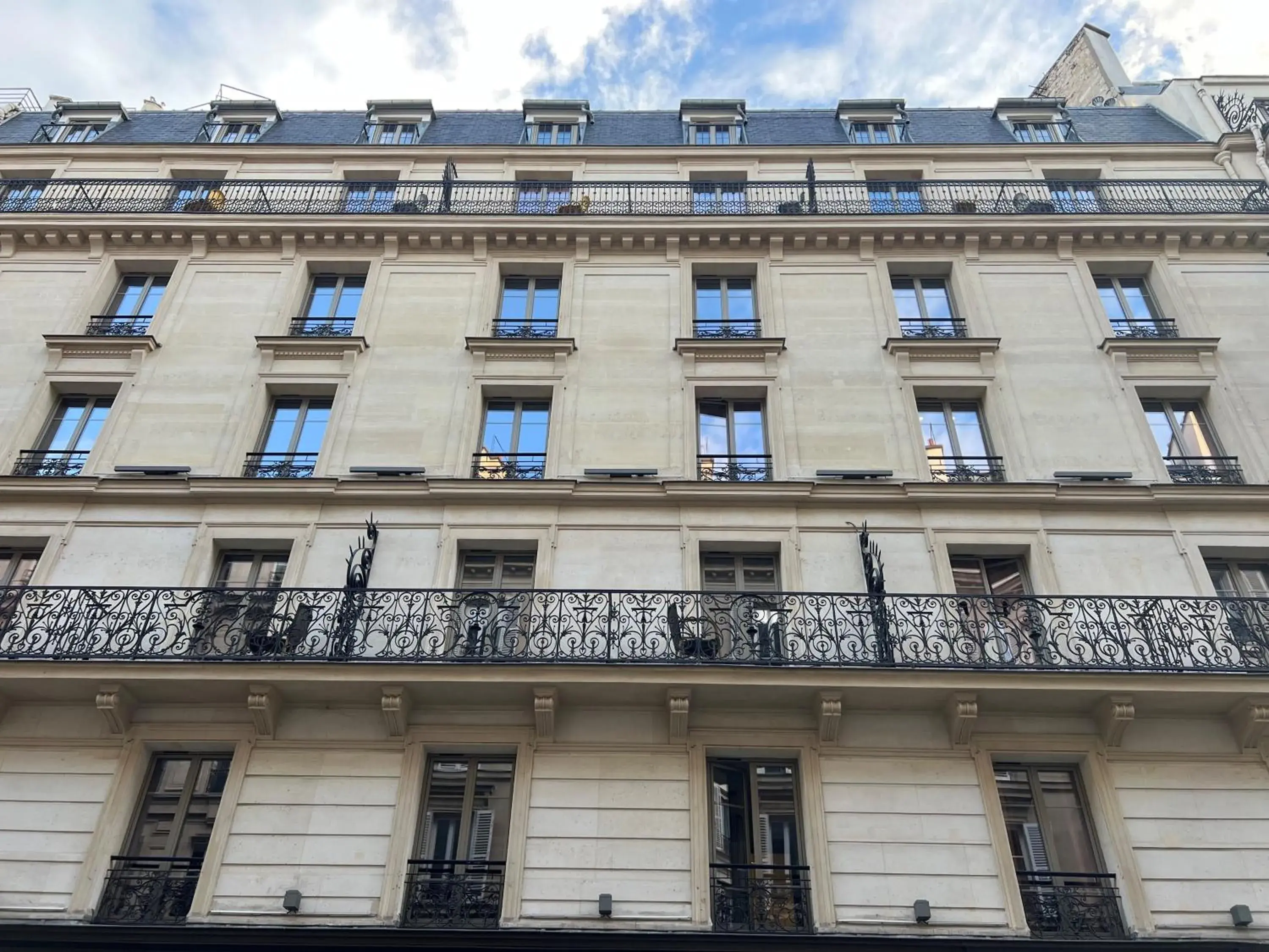 Property building in Vintage Paris Gare du Nord Property building in Vintage Paris Gare du Nord