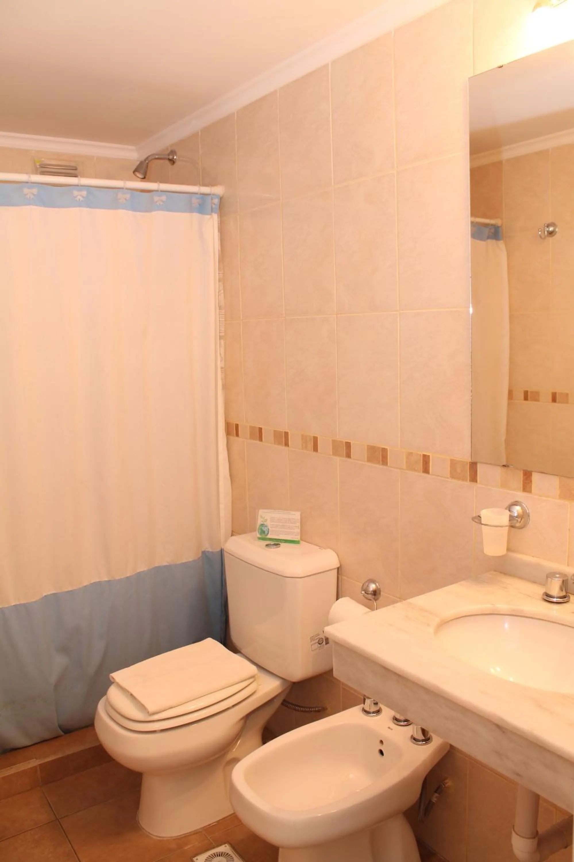 Bathroom in Brisas del Lago Apart y Hotel