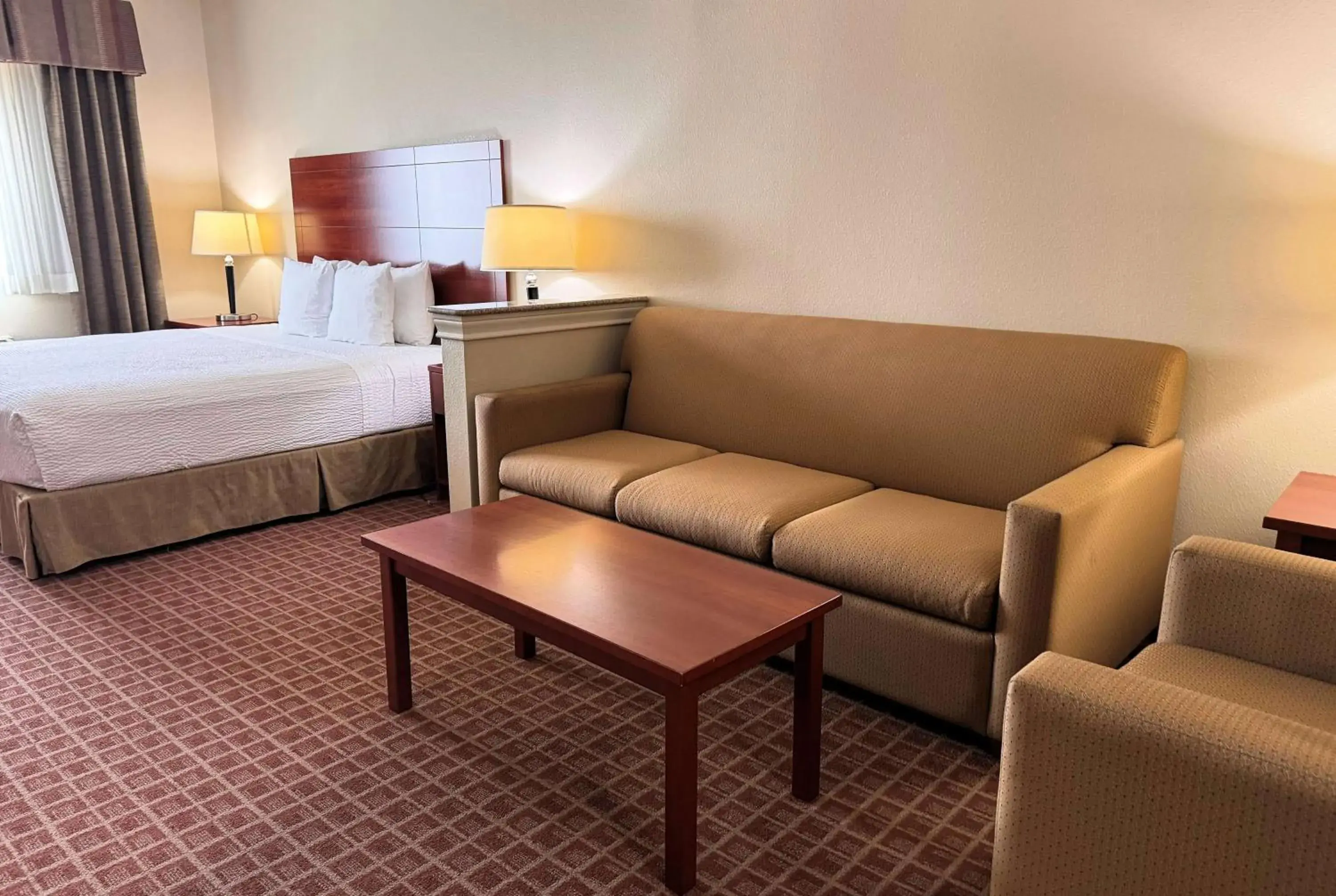 Photo of the whole room, Bed in Ramada by Wyndham College Station Photo of the whole room, Bed in Ramada by Wyndham College Station