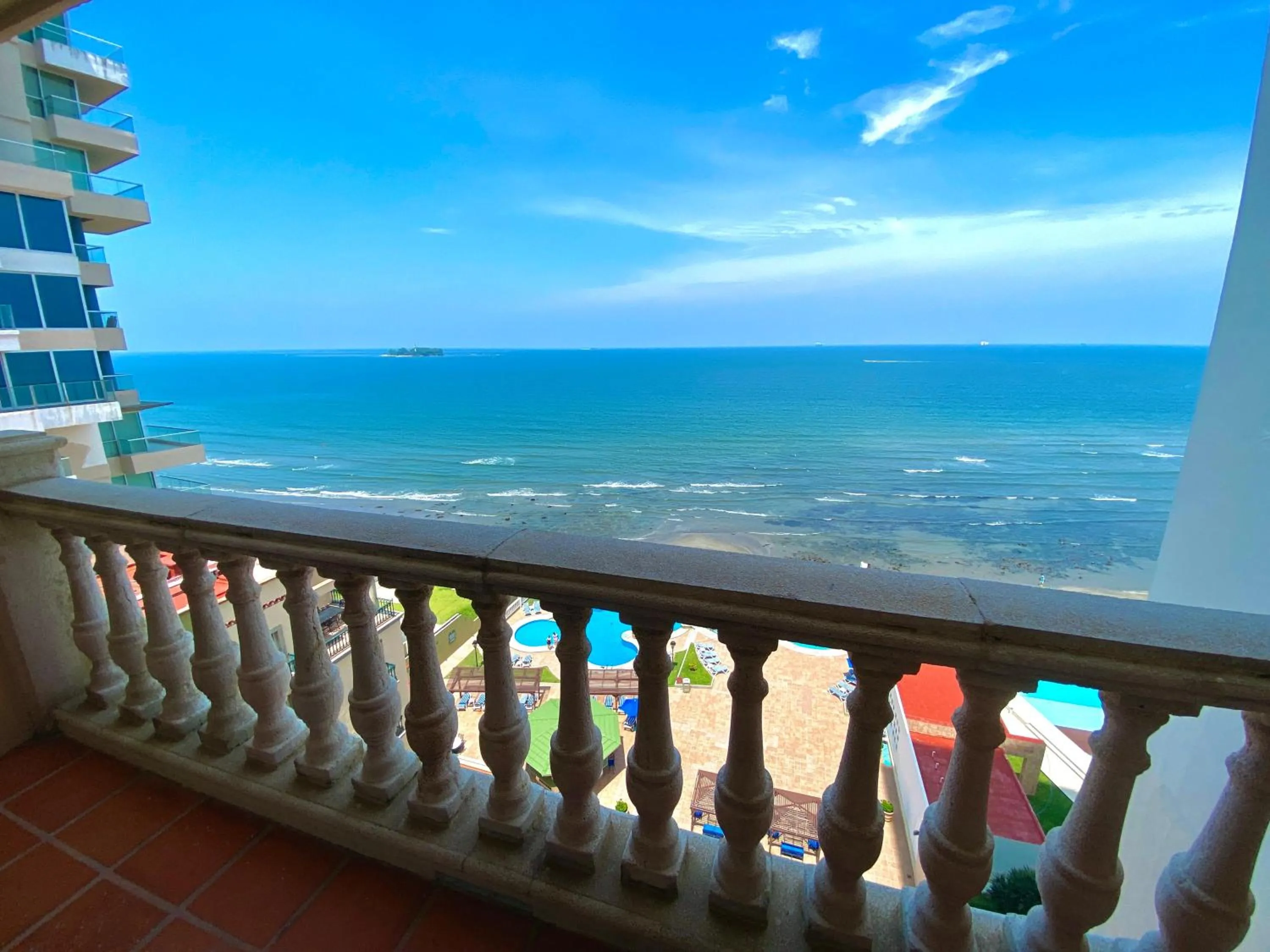 Balcony/Terrace in Astur Hotel & Residence