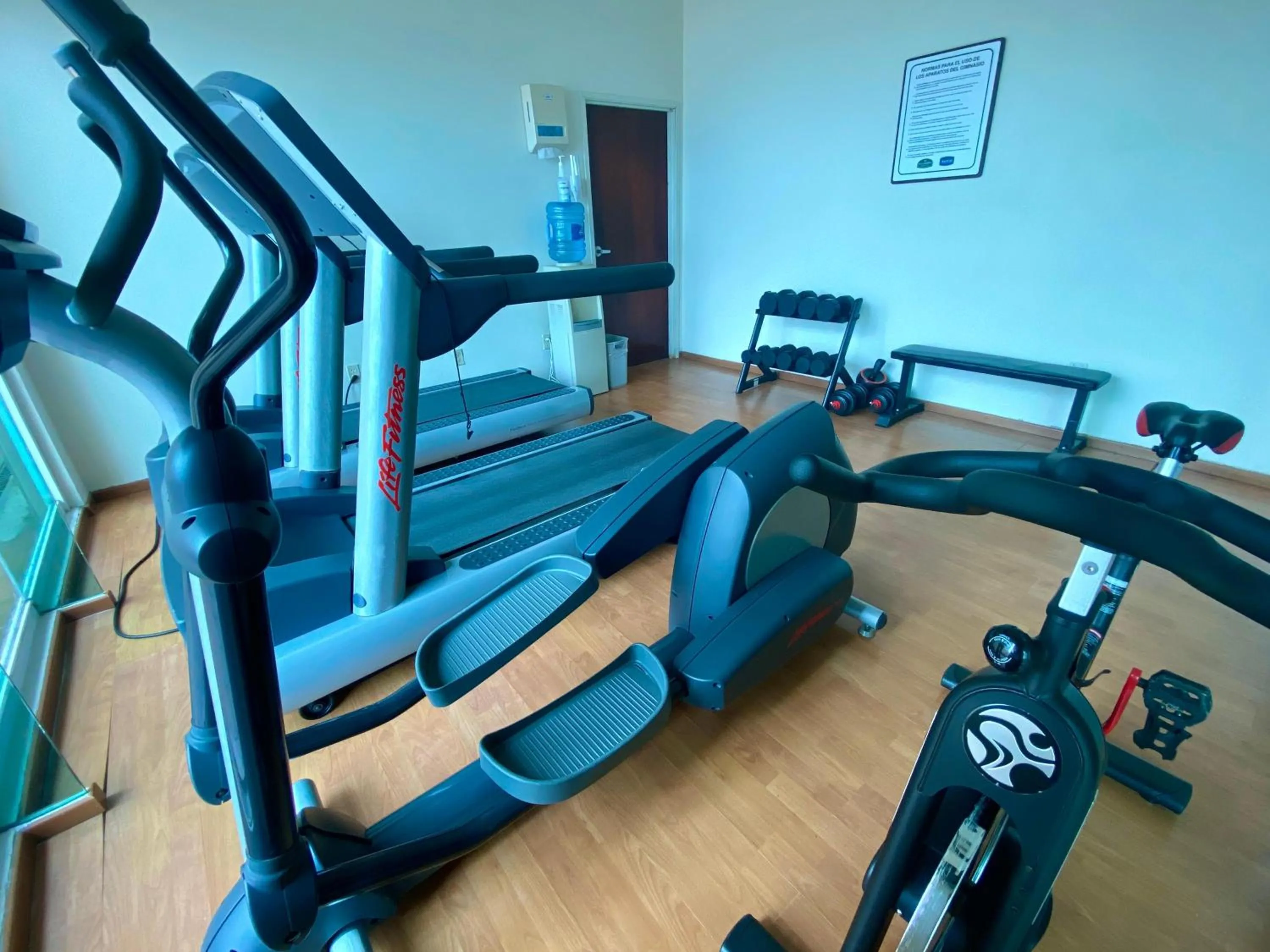 Fitness centre/facilities in Astur Hotel & Residence