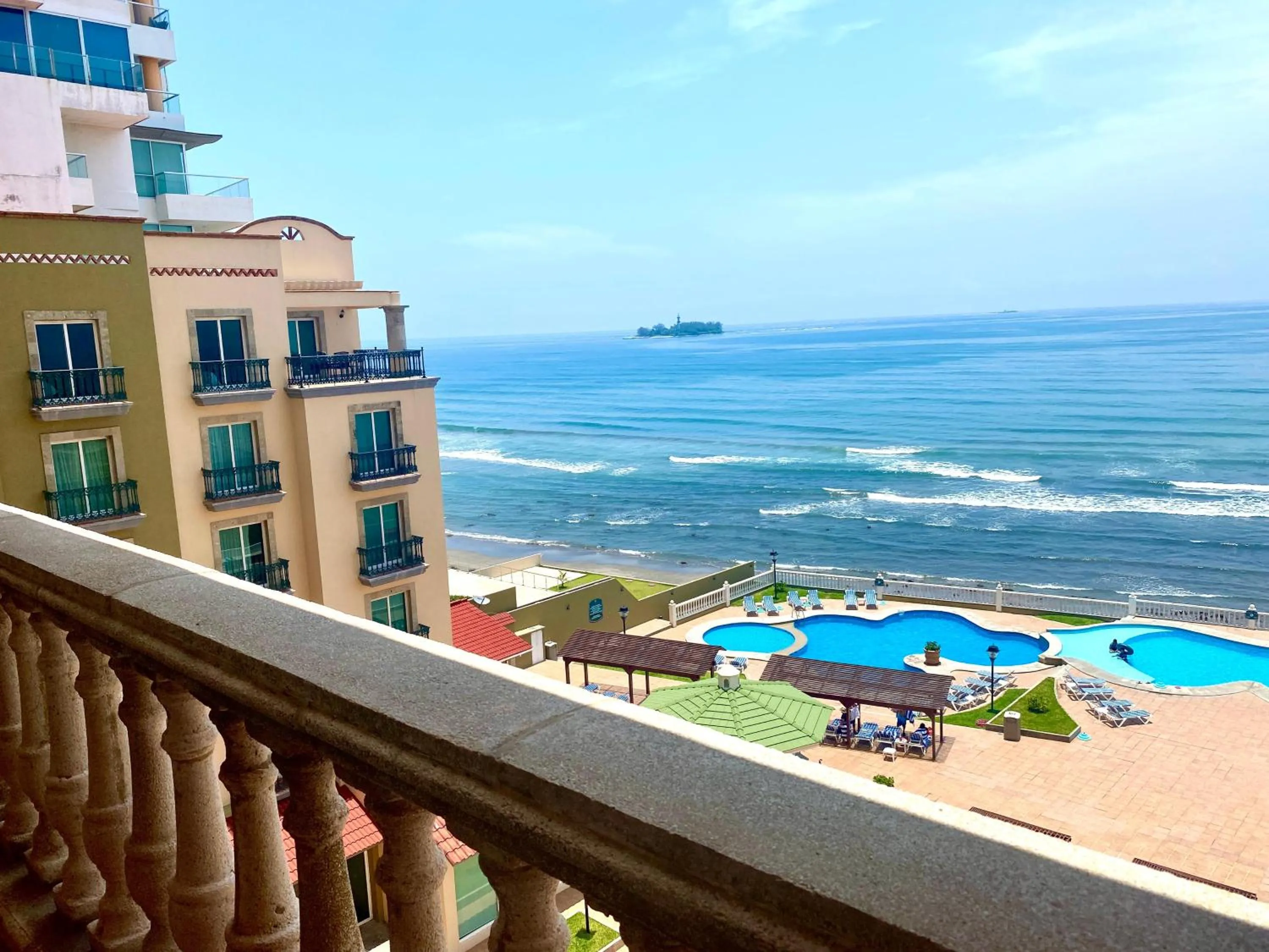 Balcony/Terrace in Astur Hotel & Residence