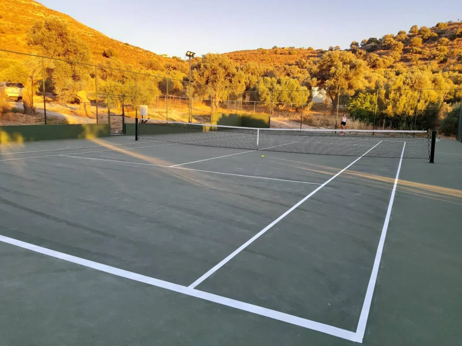 Tennis court in Kouros n' Kori Villas