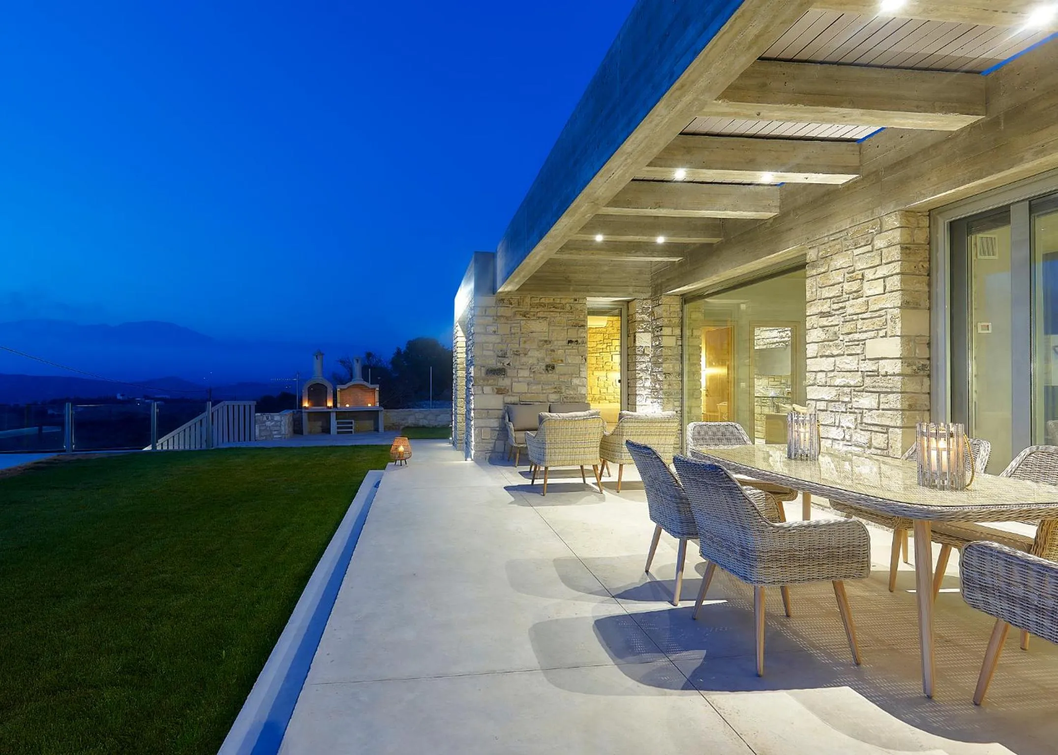 Garden in Kouros n' Kori Villas