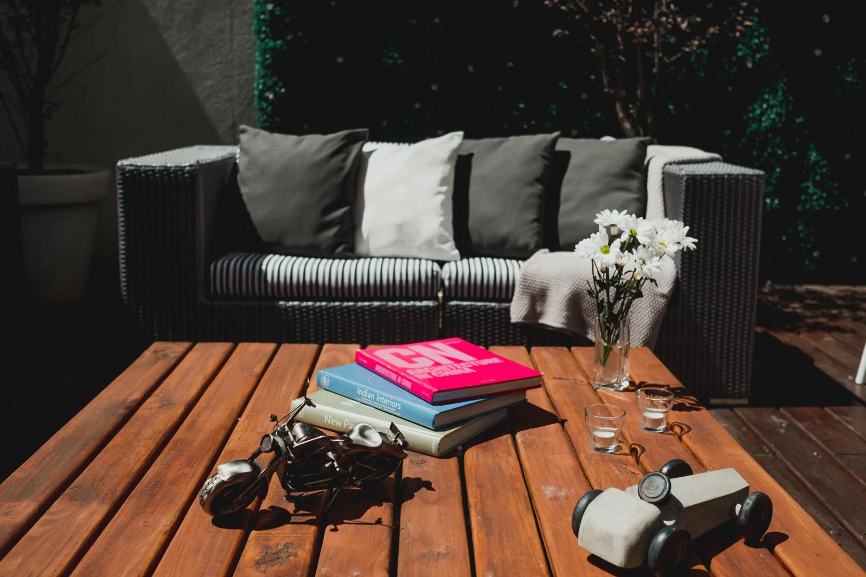 Patio in After Hotel Montevideo