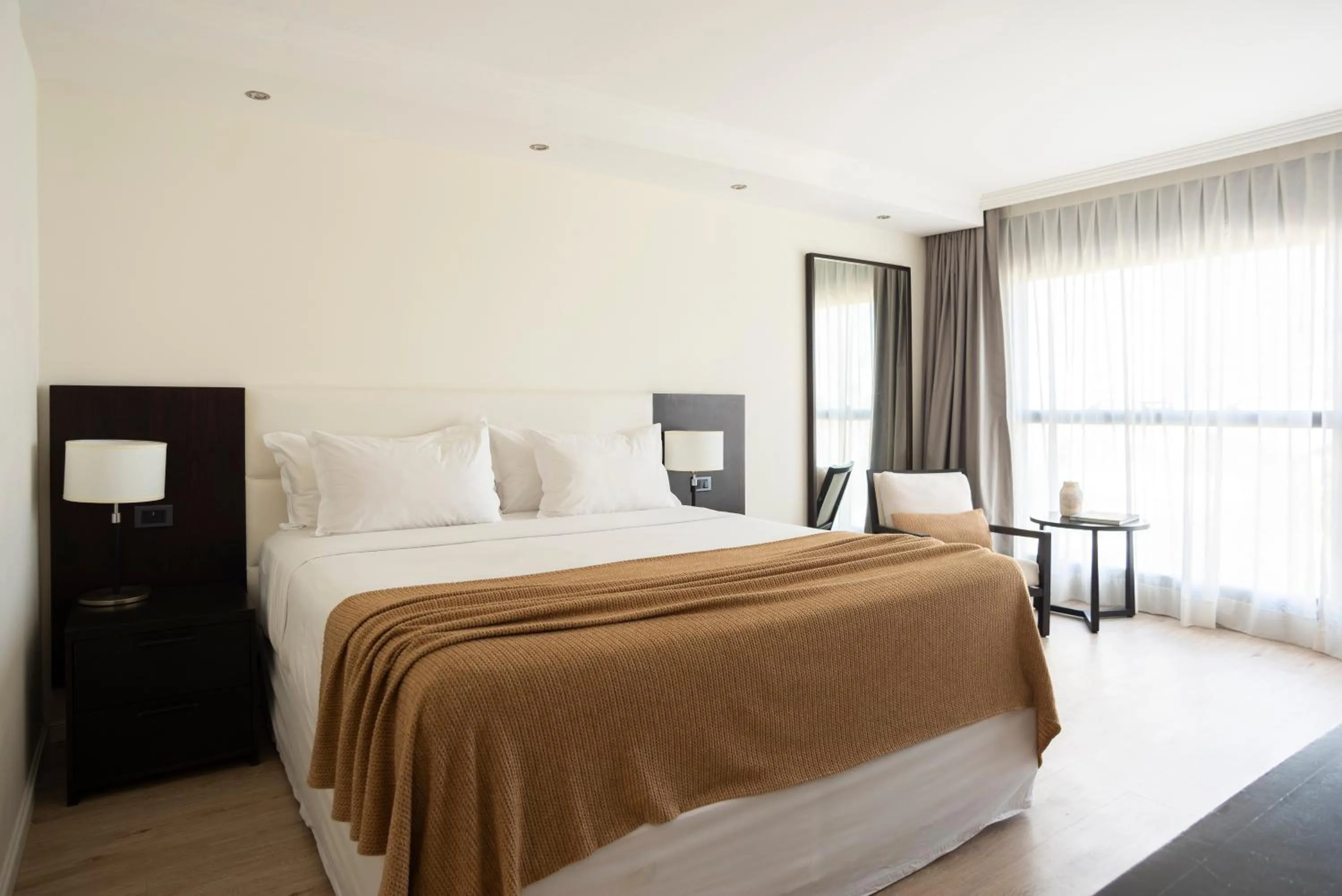 Bed in After Hotel Montevideo