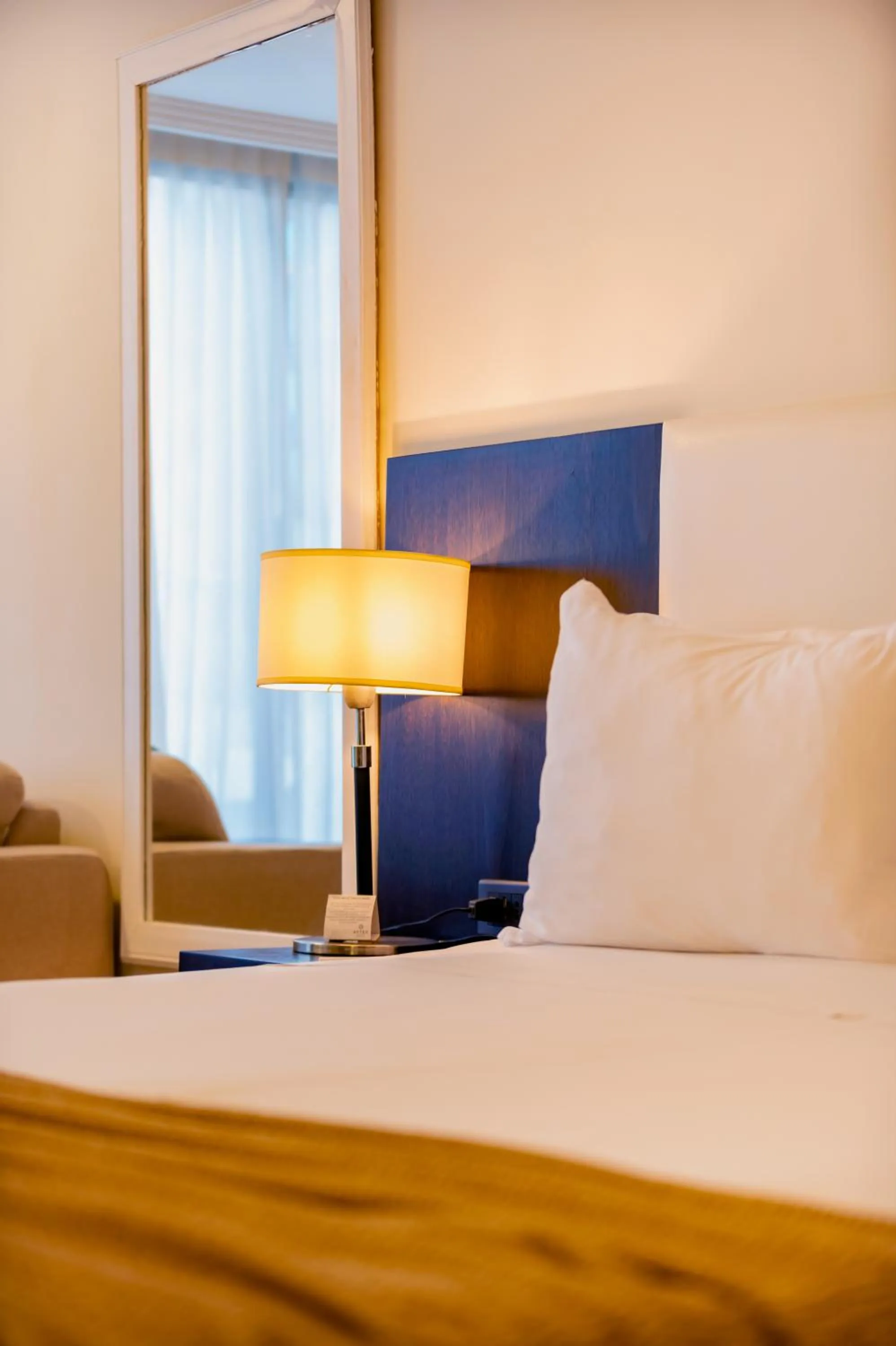 furniture, Bed in After Hotel Montevideo