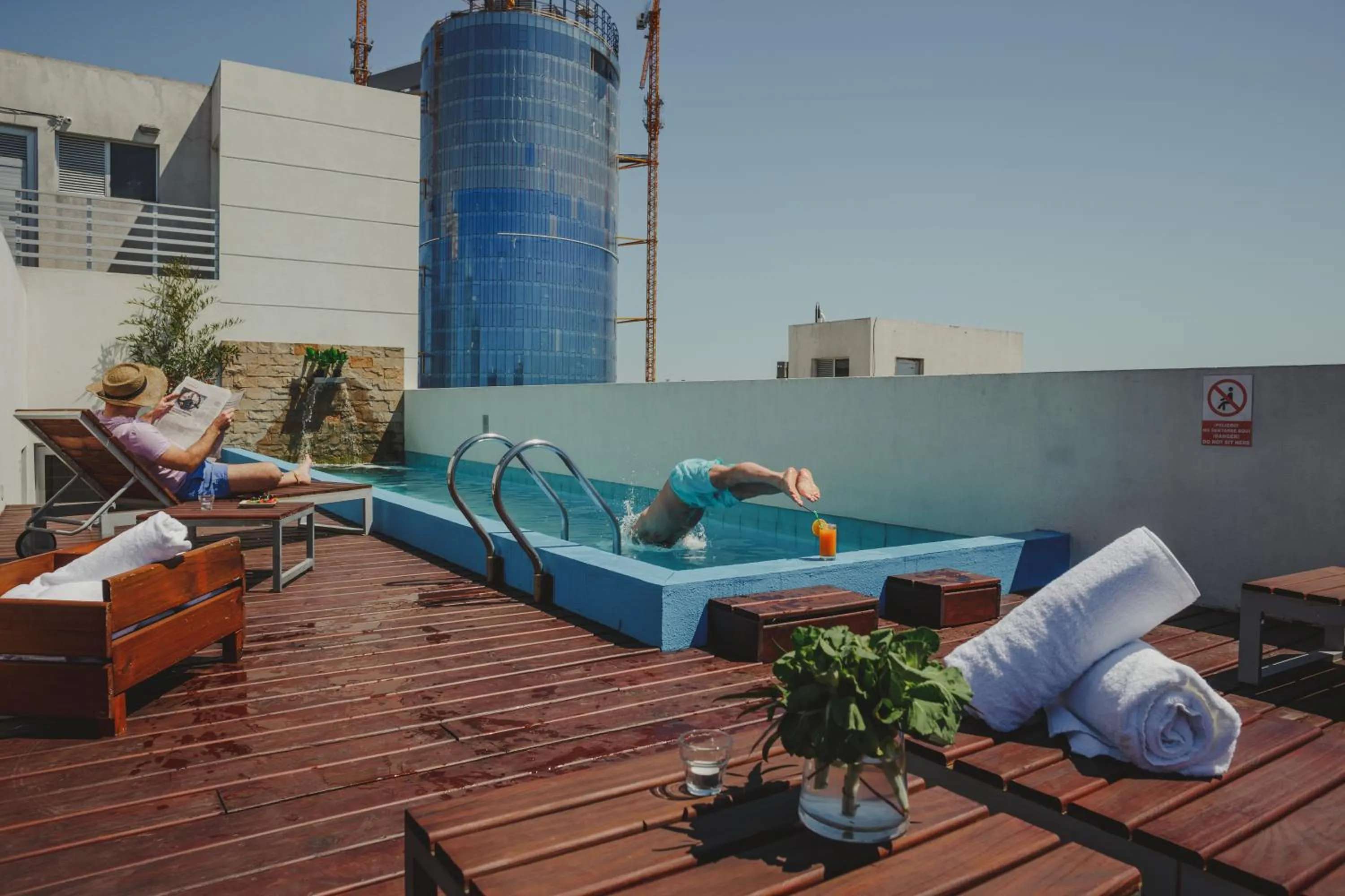 Swimming pool in After Hotel Montevideo