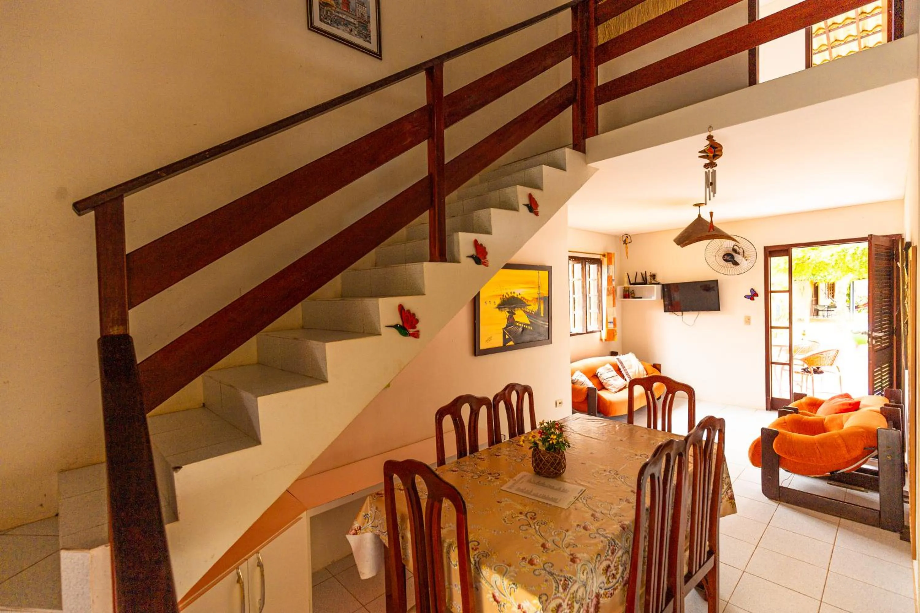 Living room in Chales Maragogi