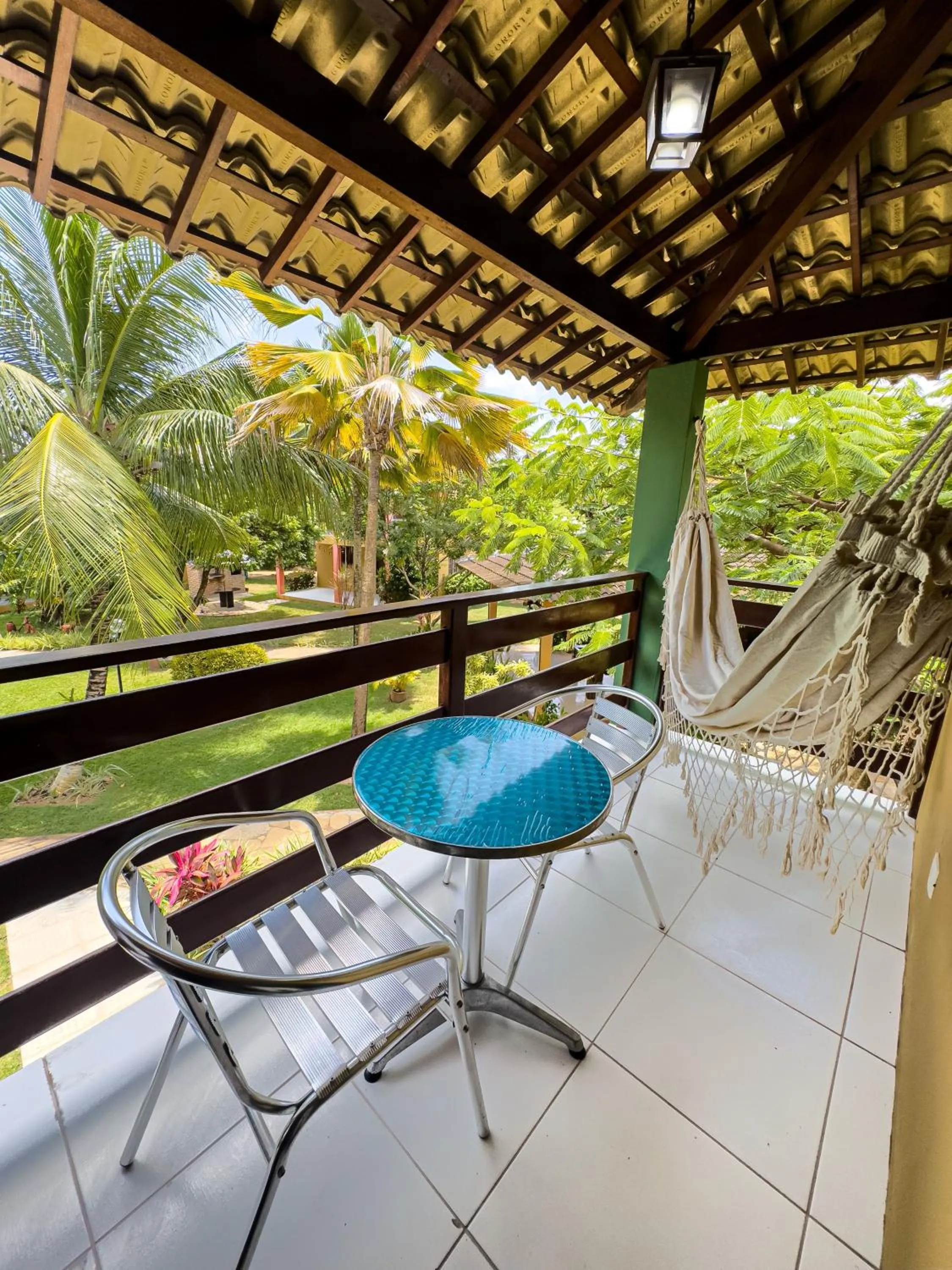 Balcony/Terrace in Chales Maragogi