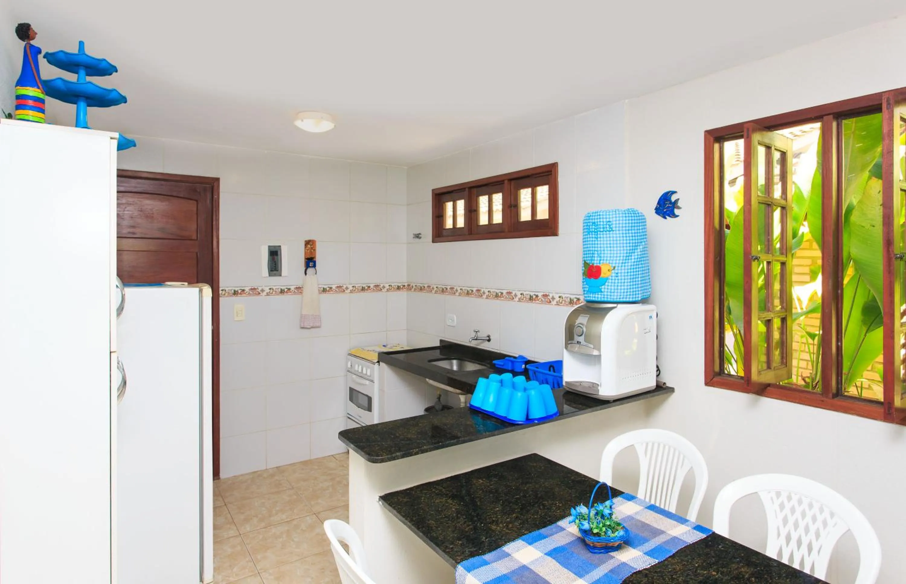 Kitchen or kitchenette in Chales Maragogi