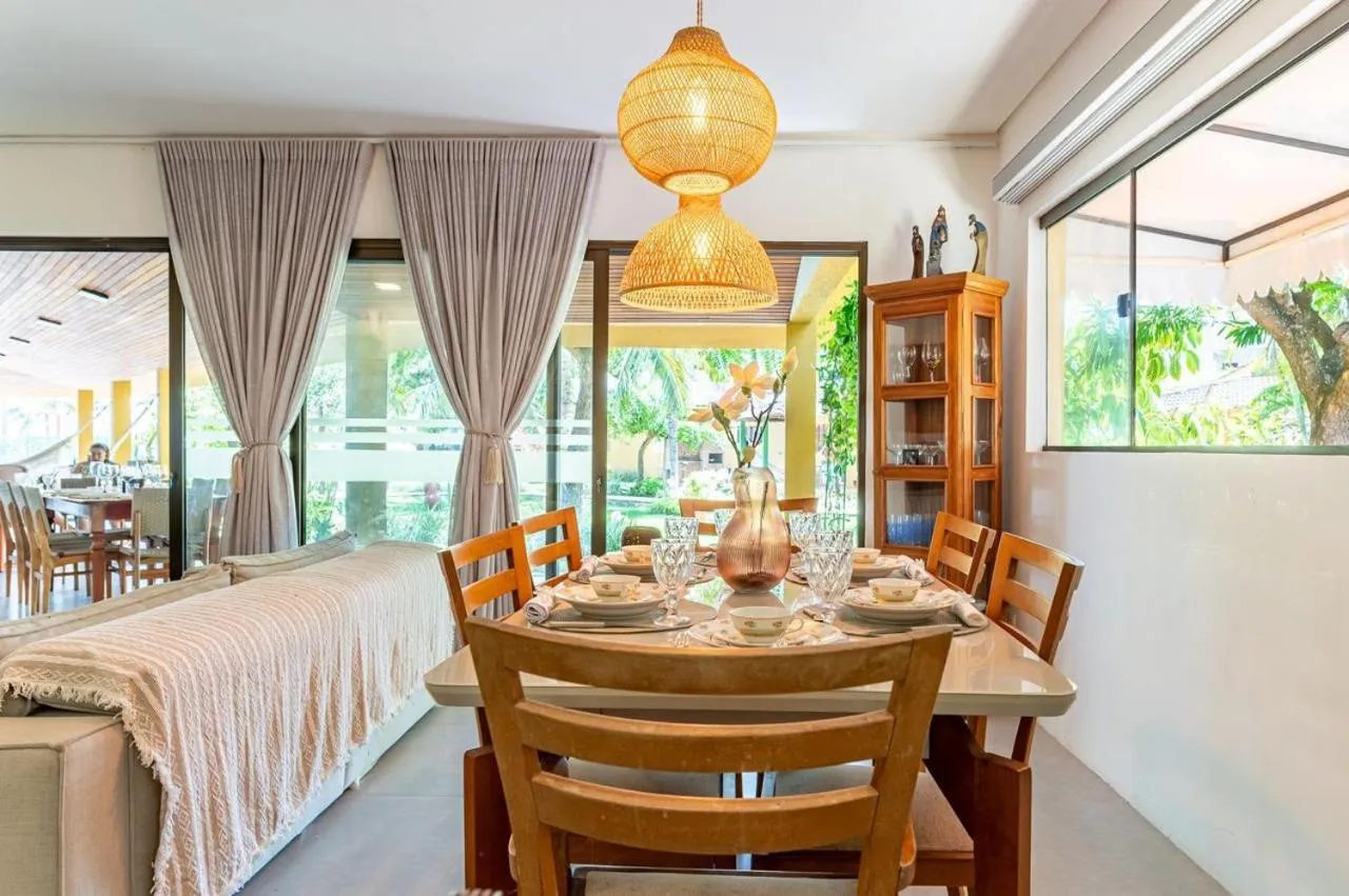 Bed in Chales Maragogi