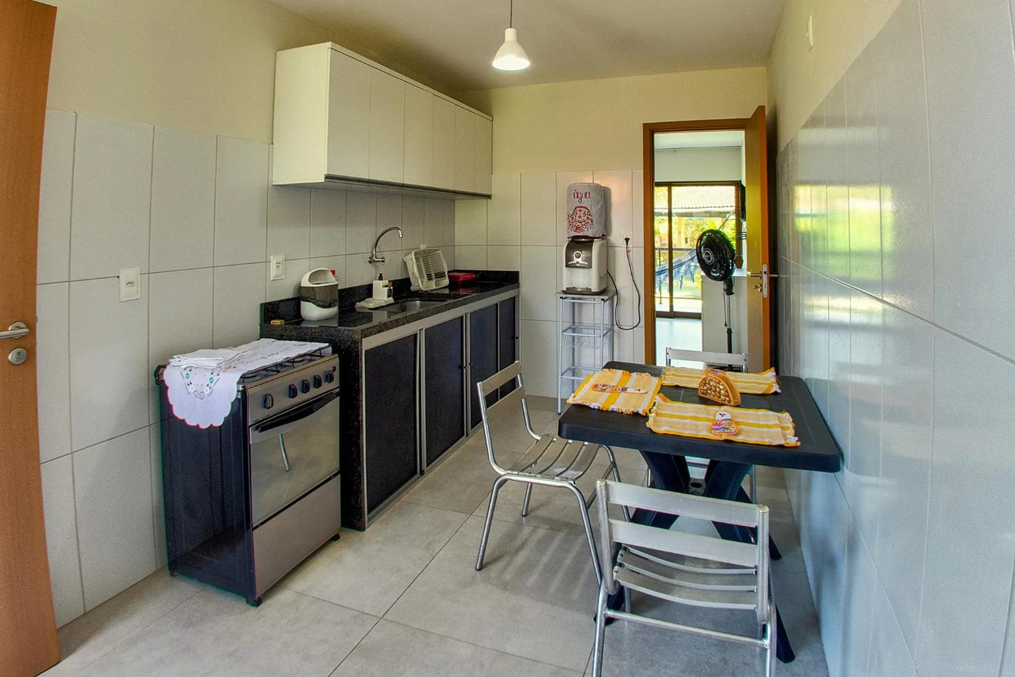 Communal kitchen in Chales Maragogi