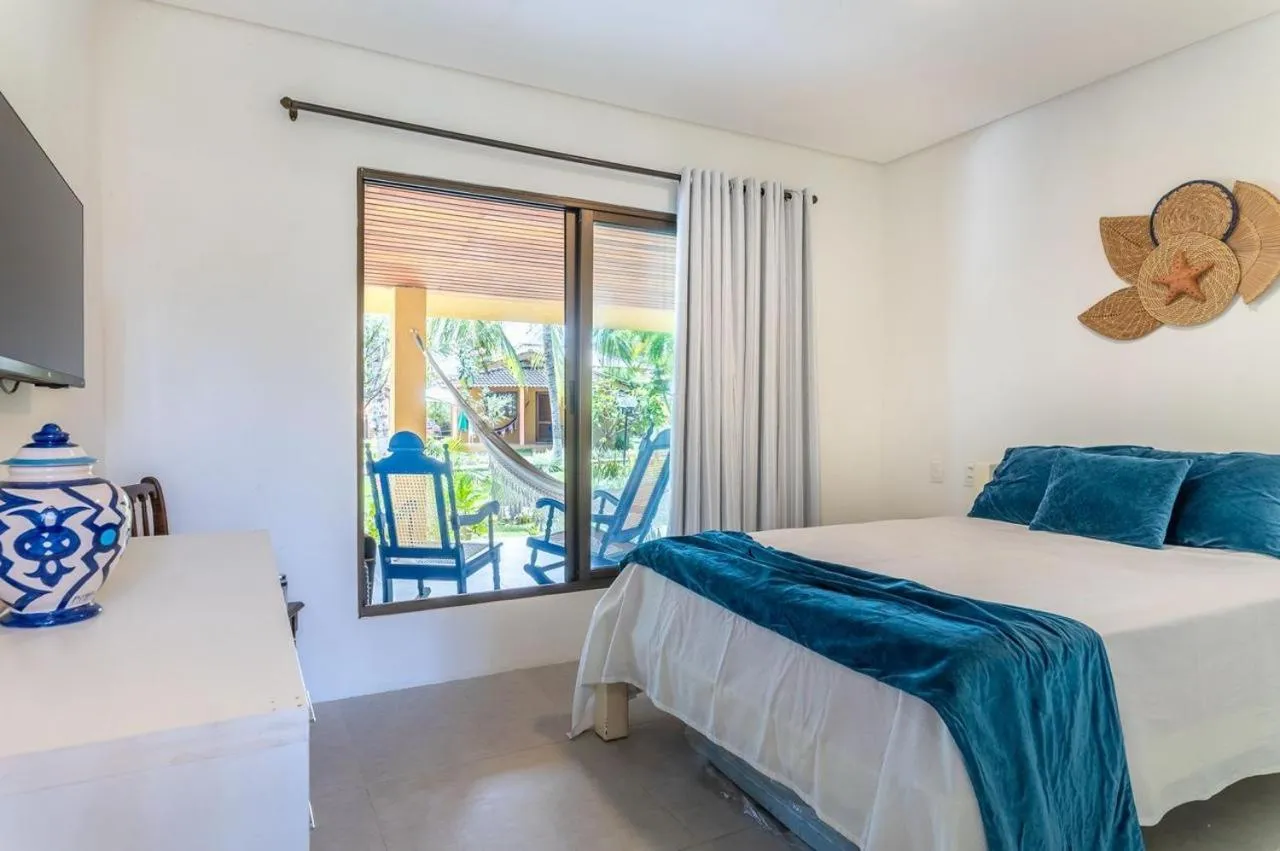 Bed in Chales Maragogi