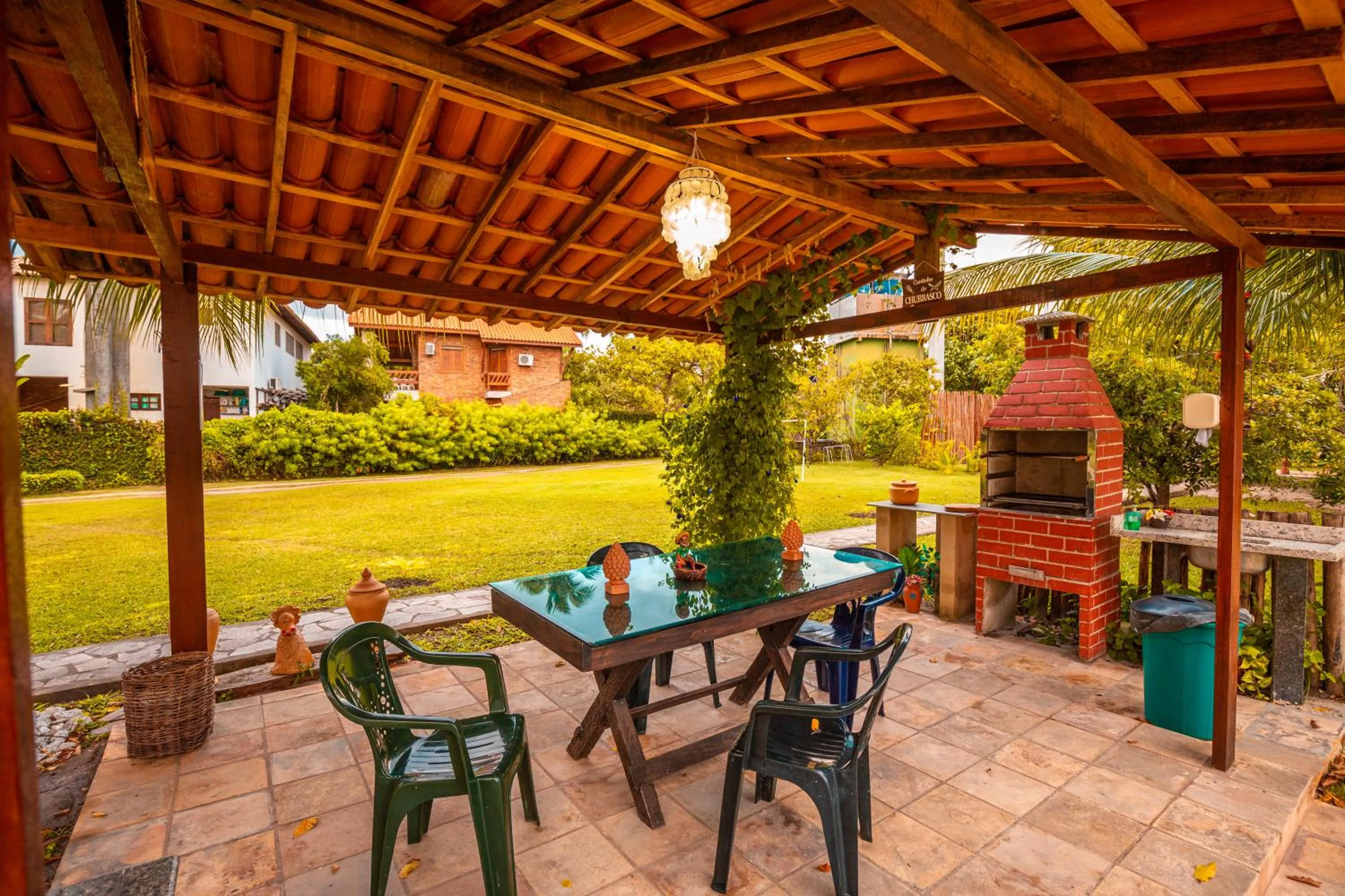 BBQ facilities in Chales Maragogi