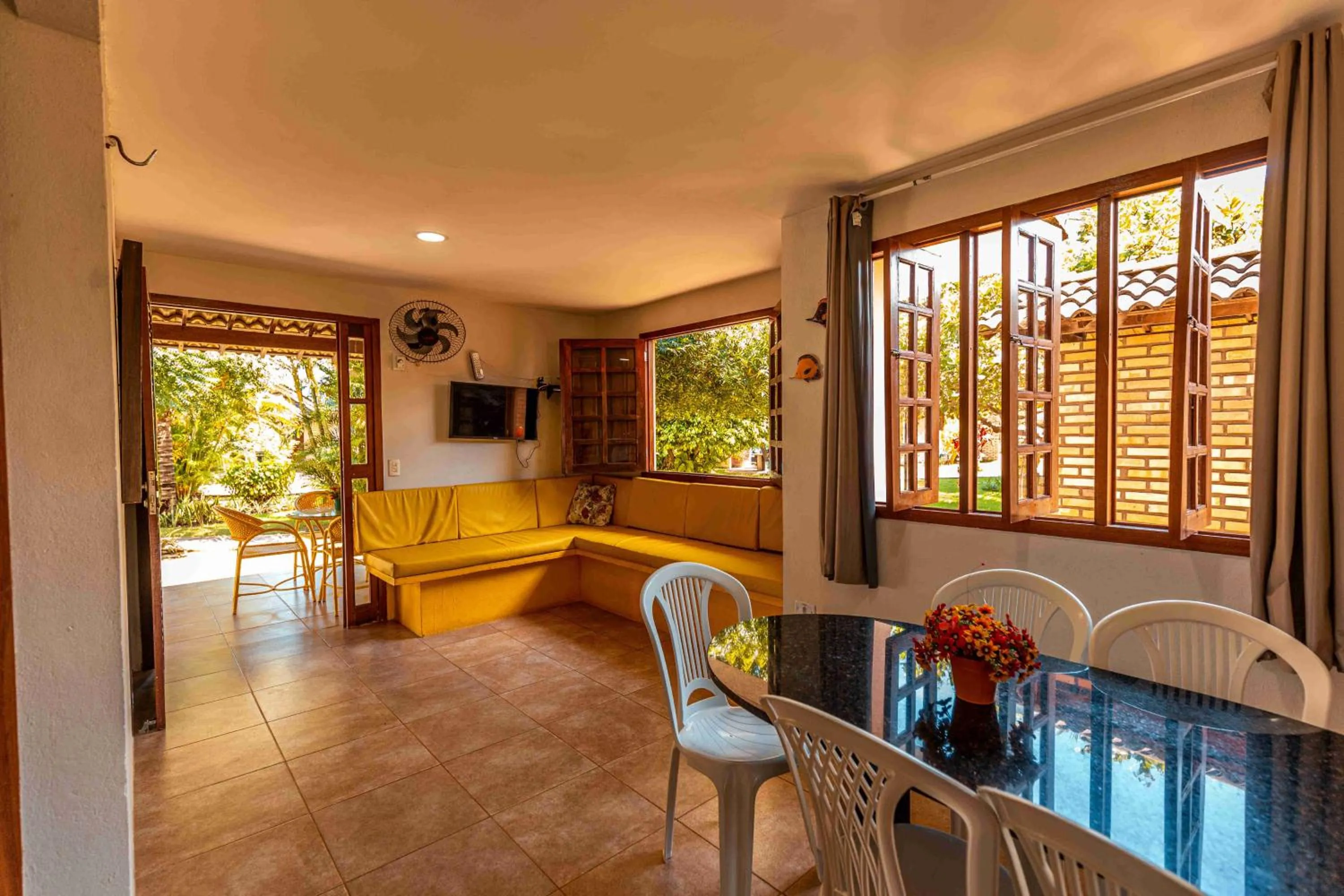 Living room in Chales Maragogi