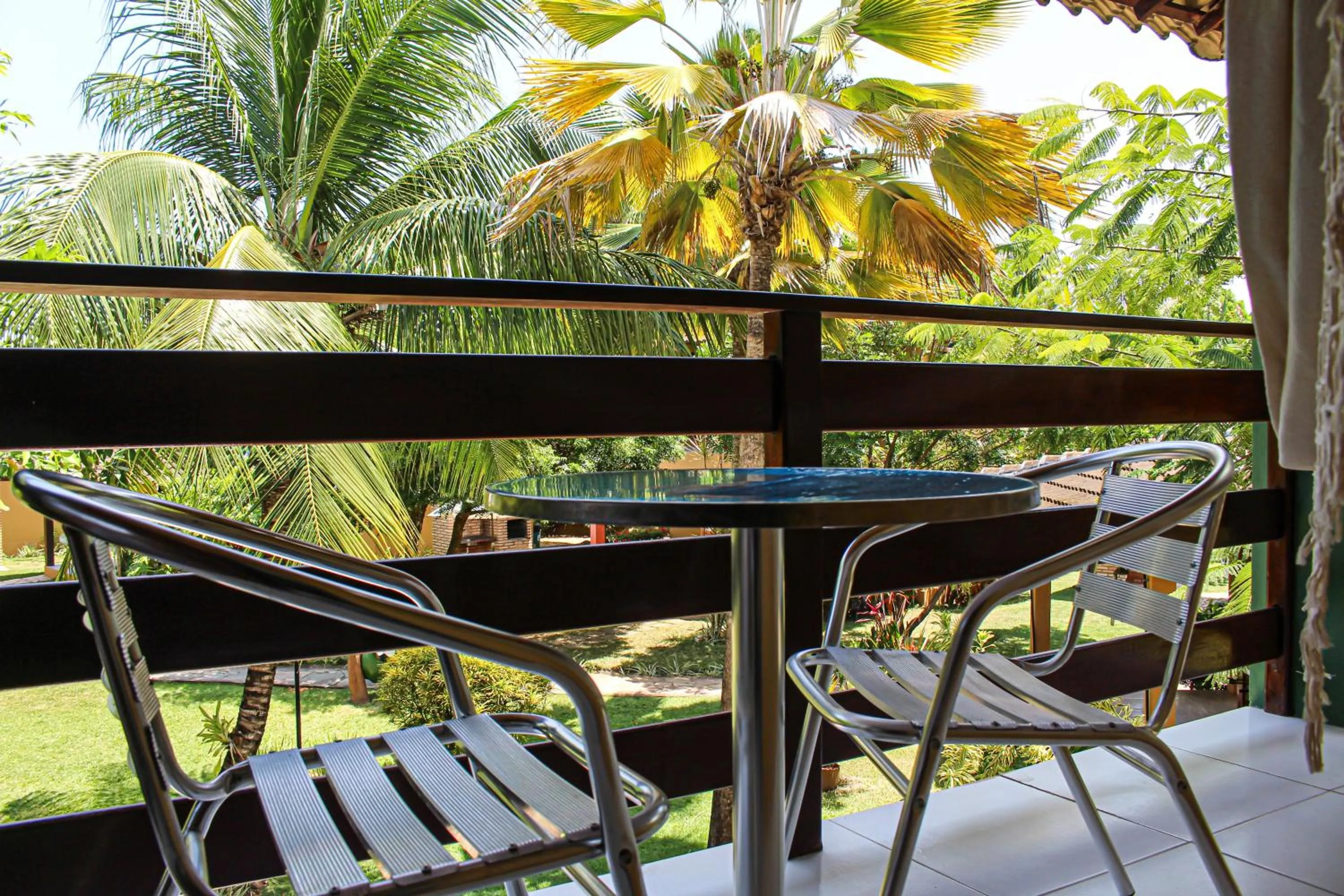 Balcony/Terrace in Chales Maragogi
