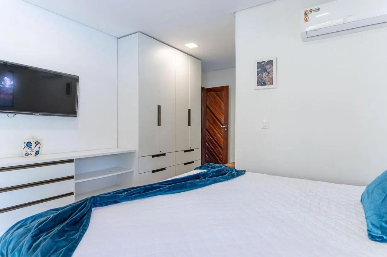 Bedroom, Bed in Chales Maragogi