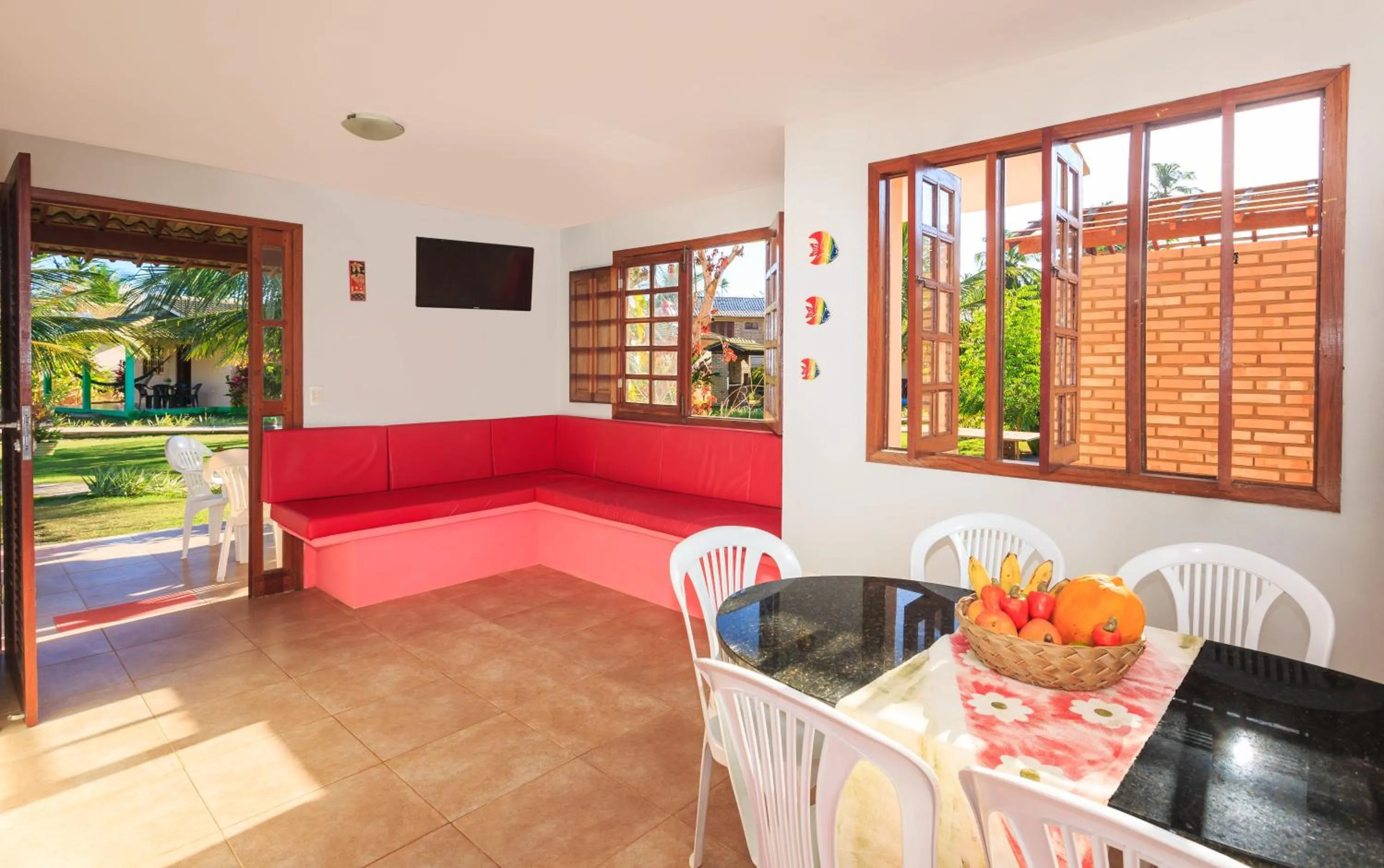 Living room in Chales Maragogi