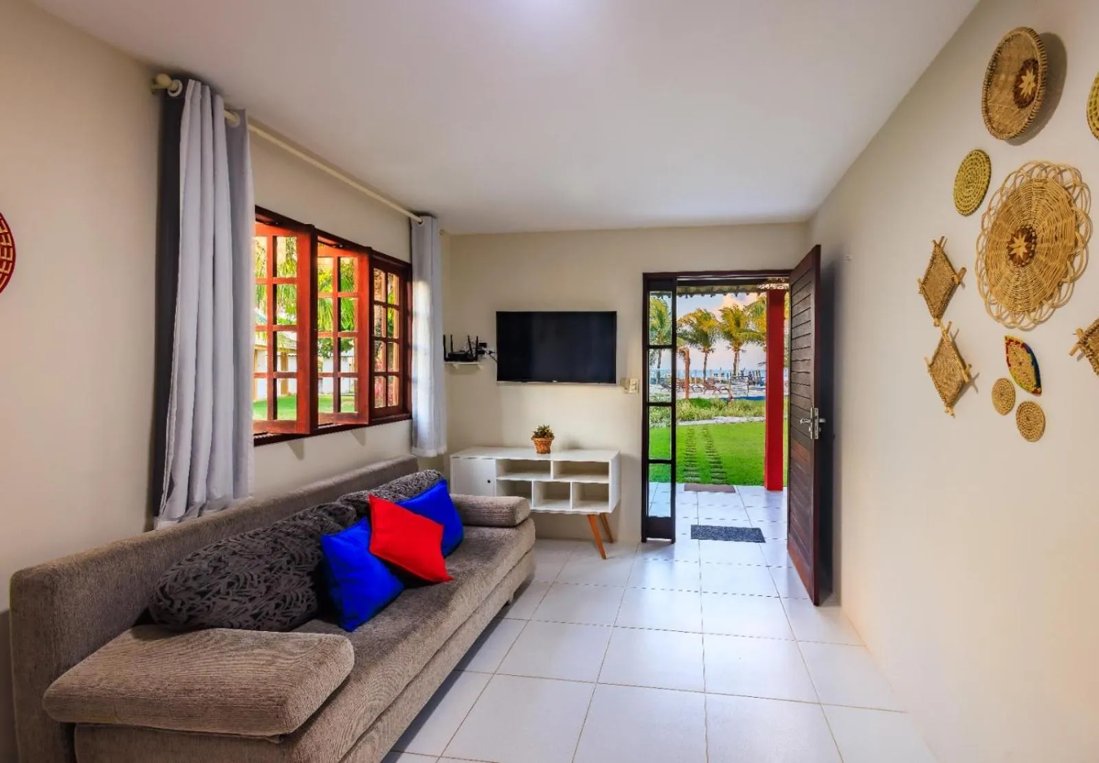 Living room in Chales Maragogi