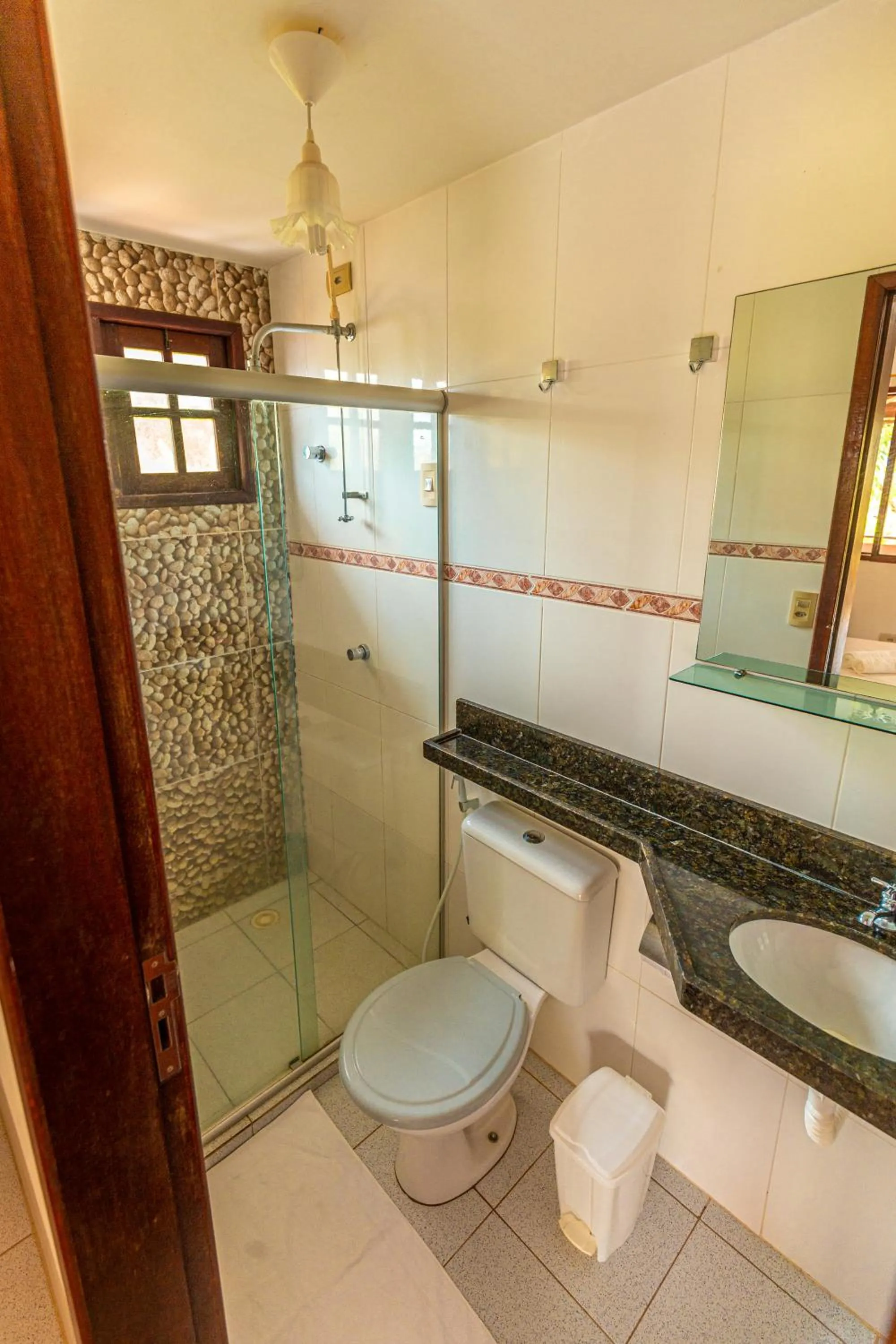 Bathroom in Chales Maragogi