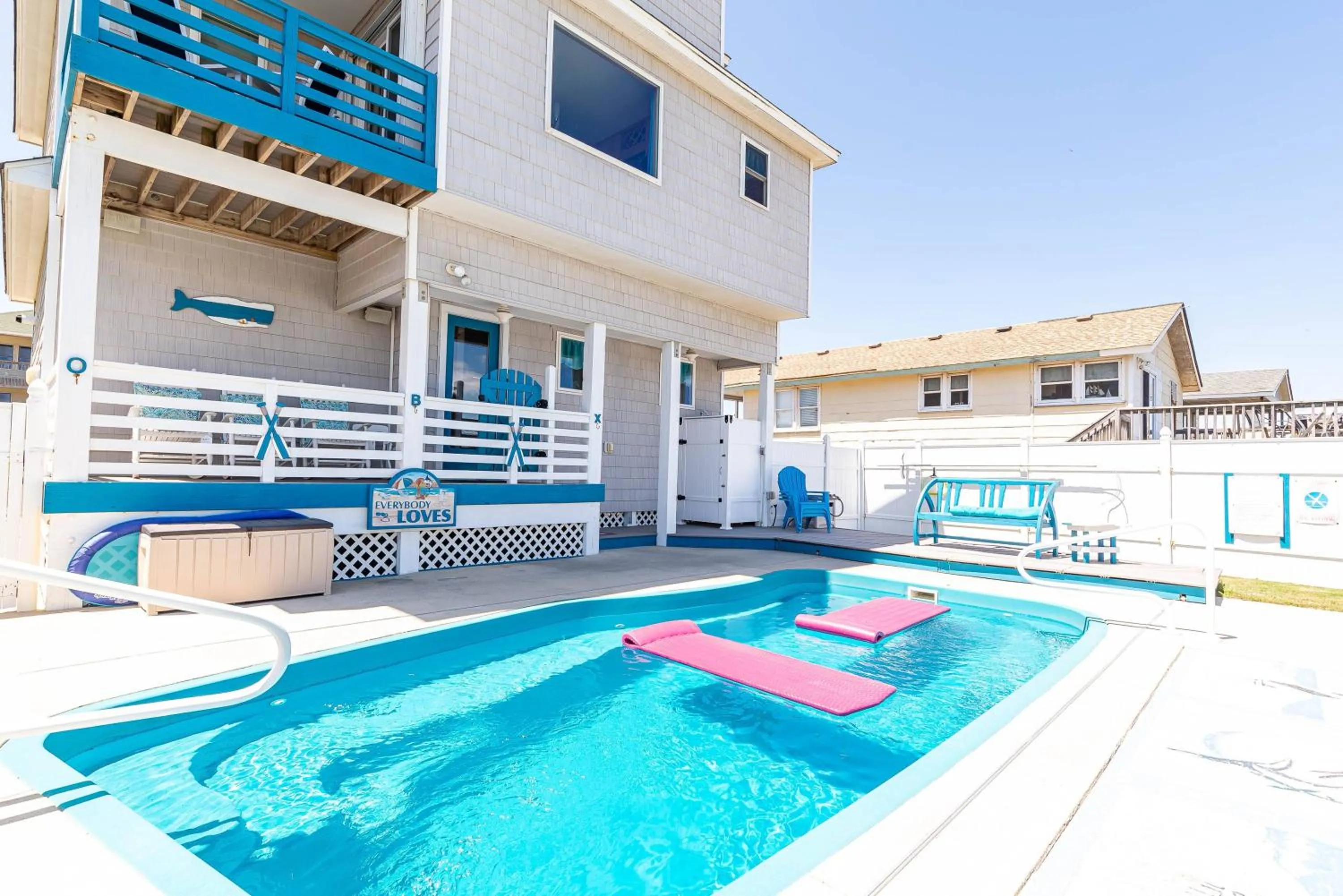 Everybody Loves...Sand, Sun & Fun - KDH MP 5.5, Ocean View, 100 Yds to Beach, Pool, Fire Pit, Flex Stays