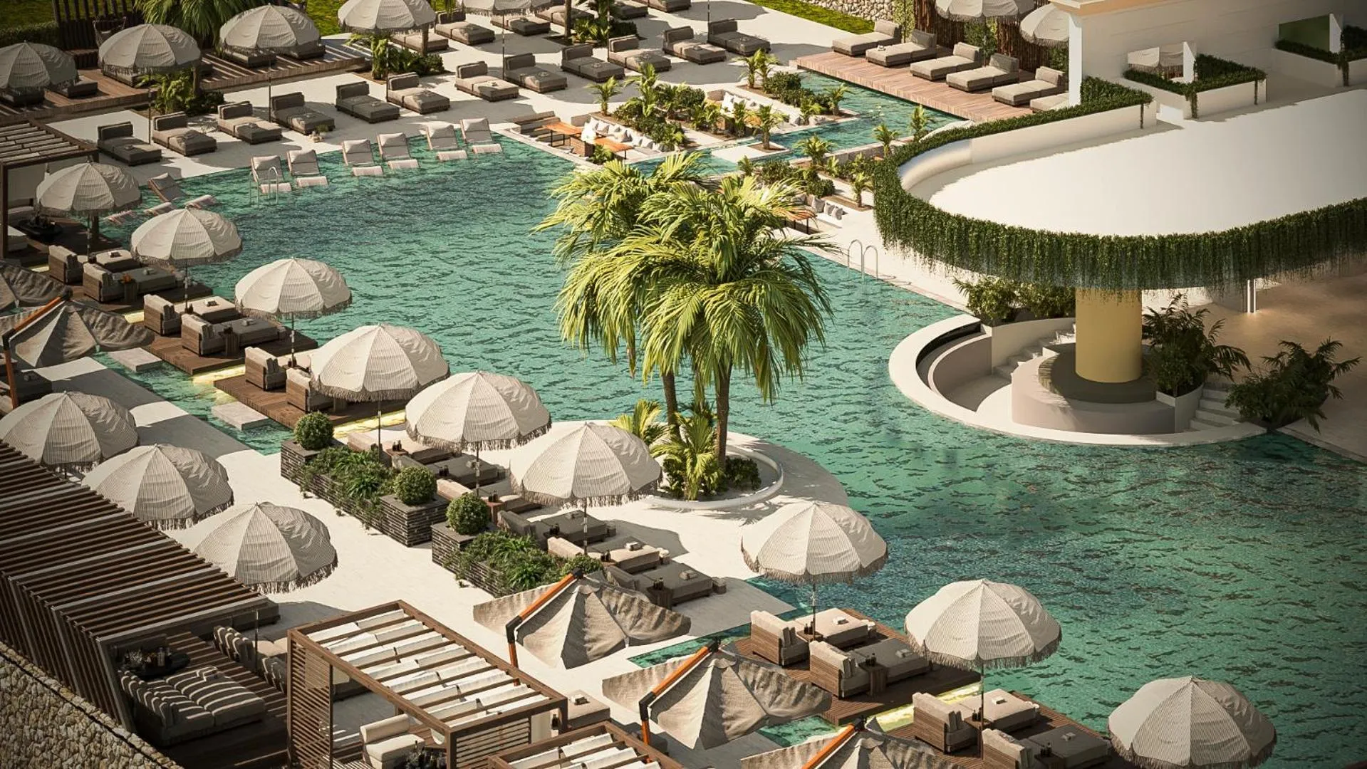 Swimming pool in Venus Hotel