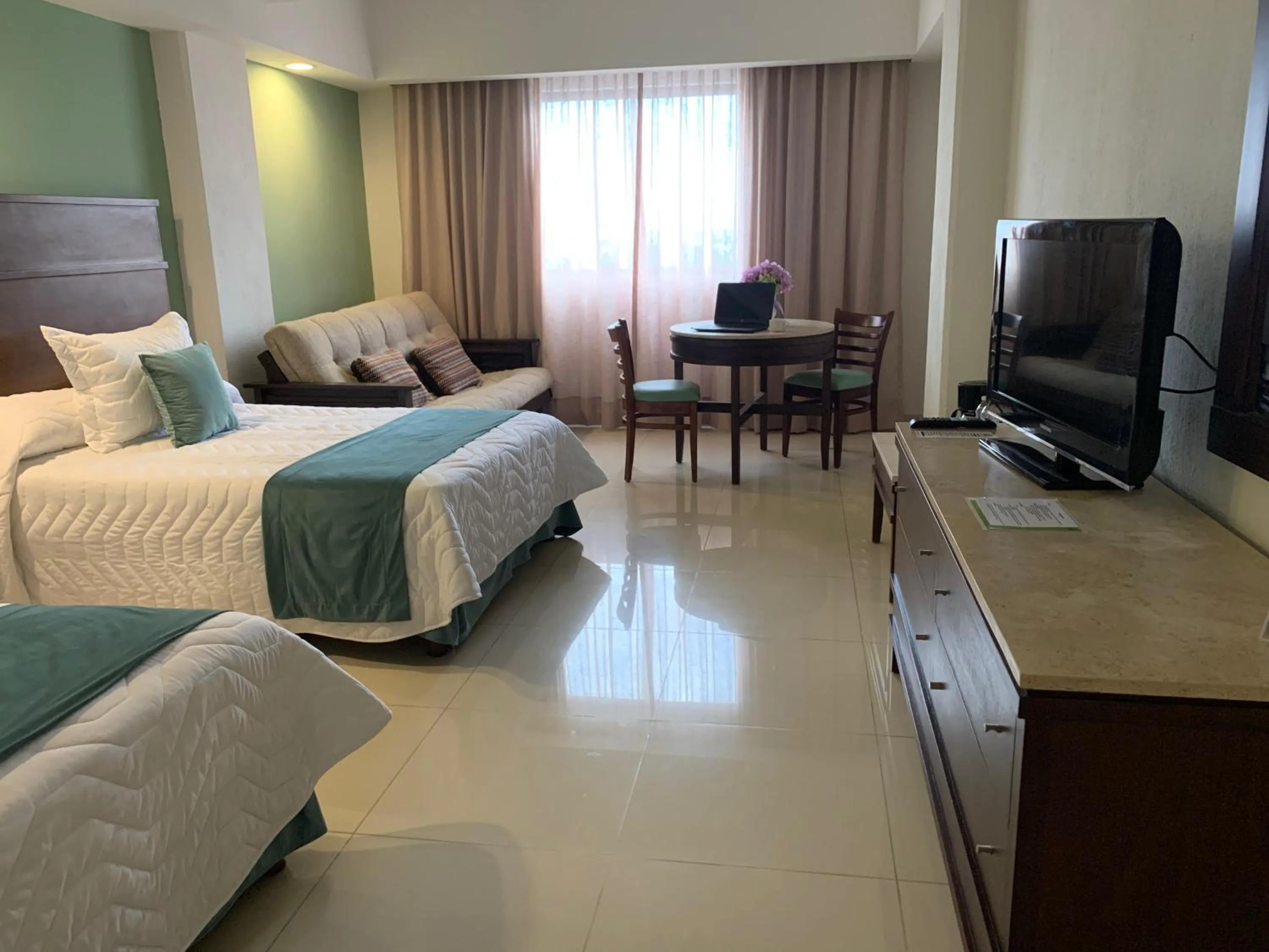 Bed in Hotel Bello Veracruz