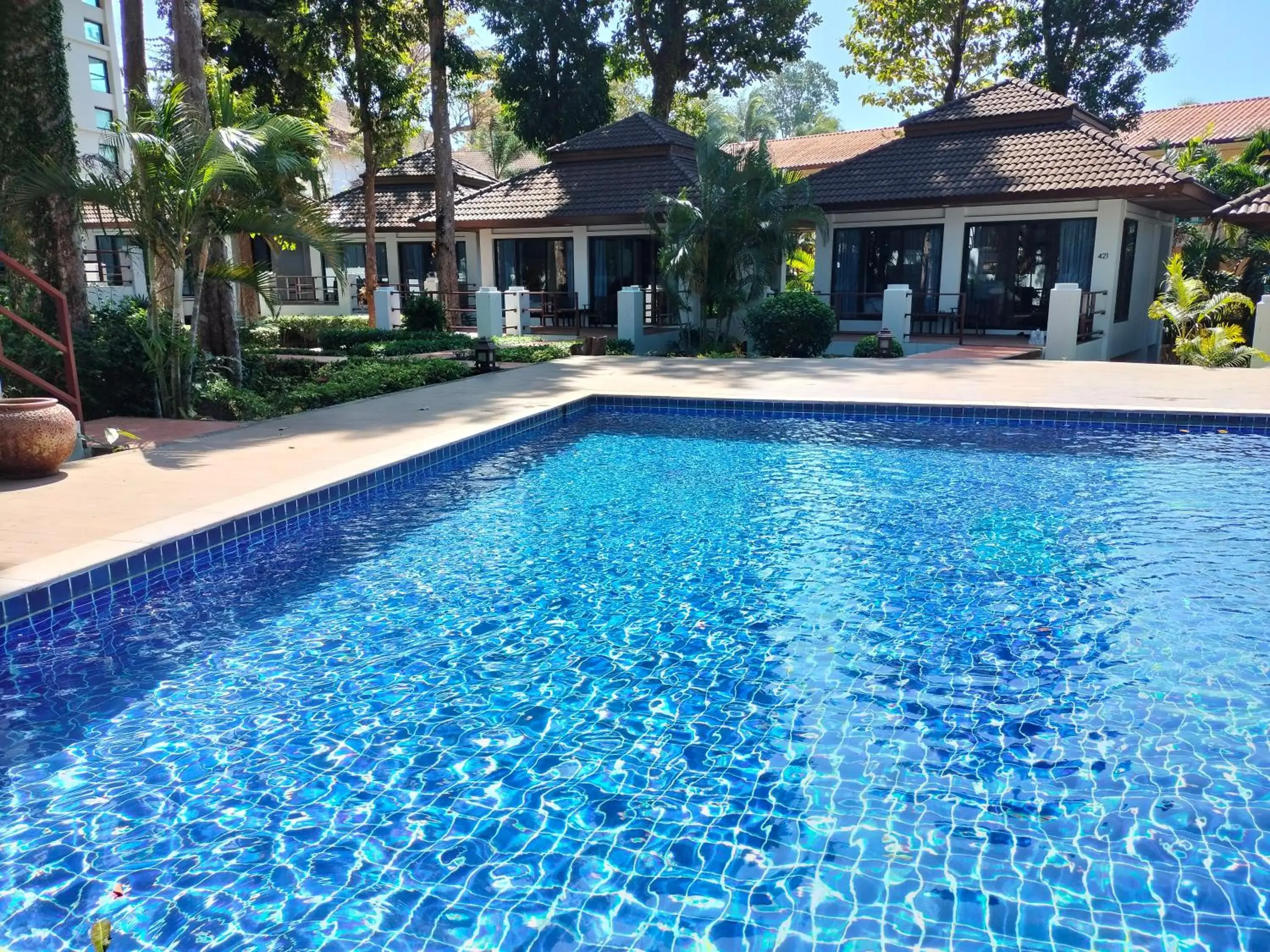 Pool view in Chang Buri Resort & Koh Chang Hillside Pool view in Chang Buri Resort & Koh Chang Hillside