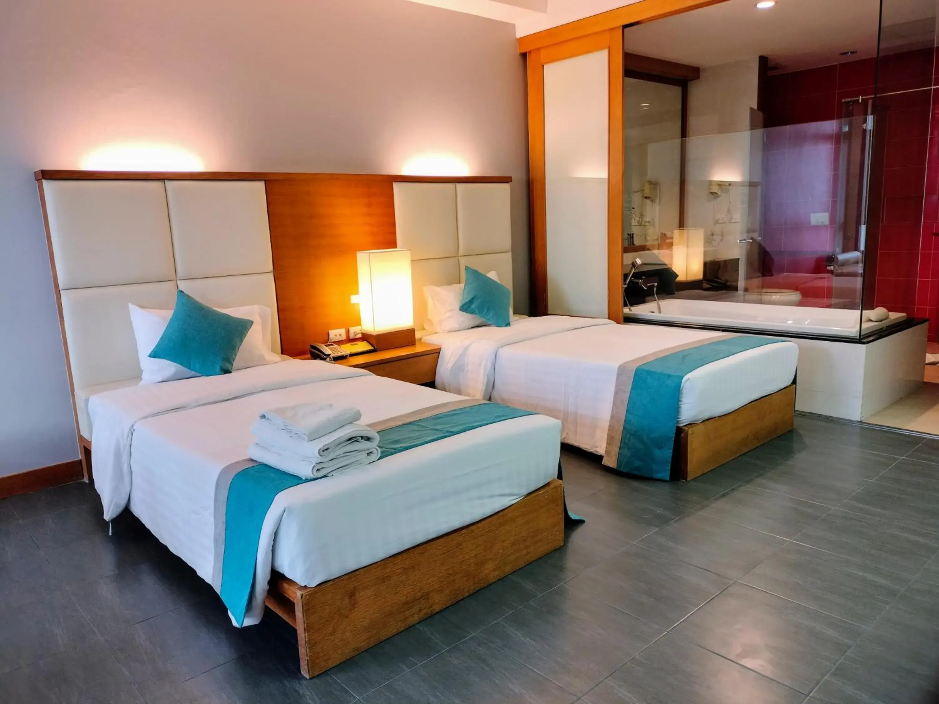 Bed in Chang Buri Resort & Koh Chang Hillside Bed in Chang Buri Resort & Koh Chang Hillside