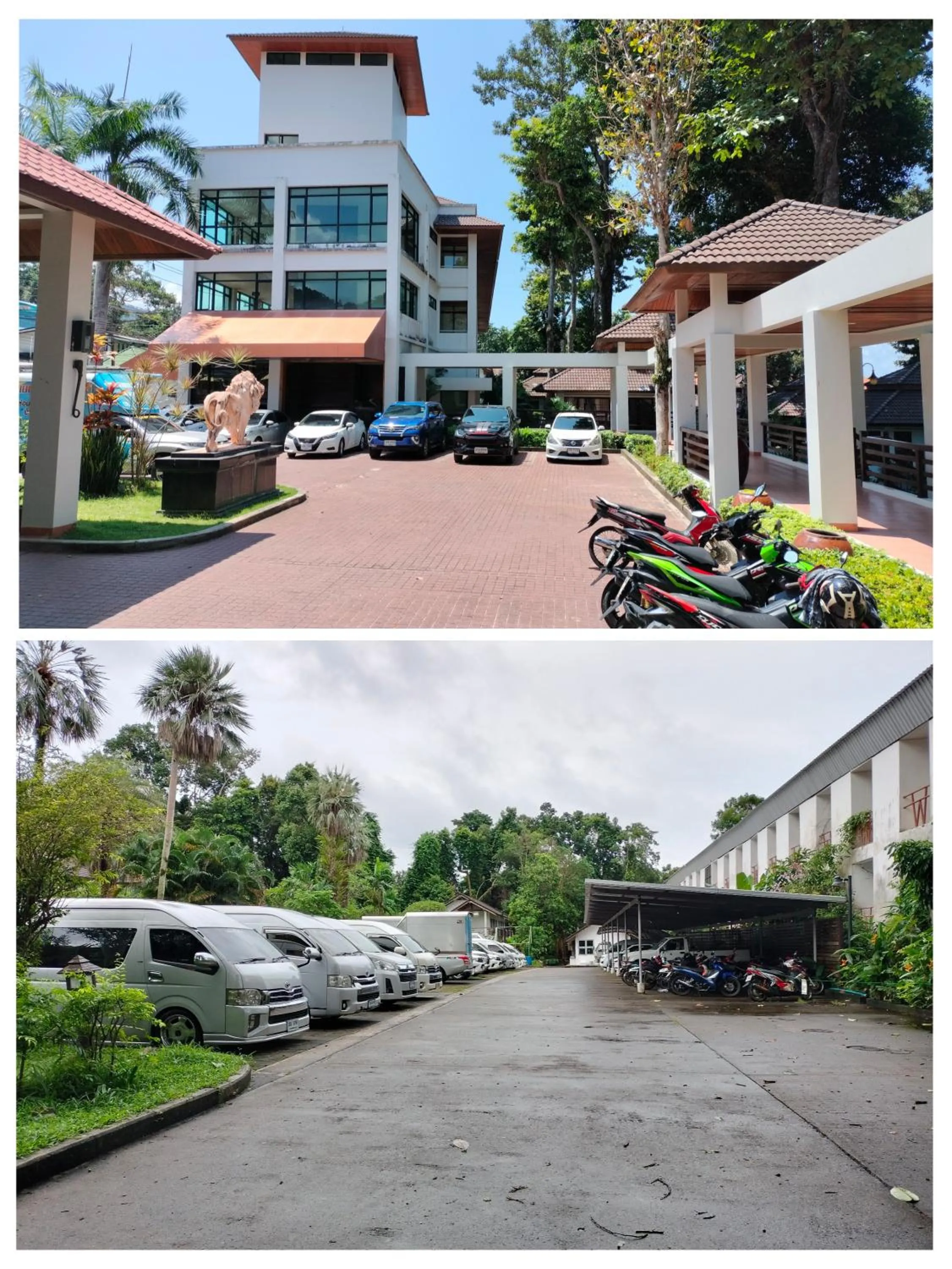 Parking in Chang Buri Resort & Koh Chang Hillside