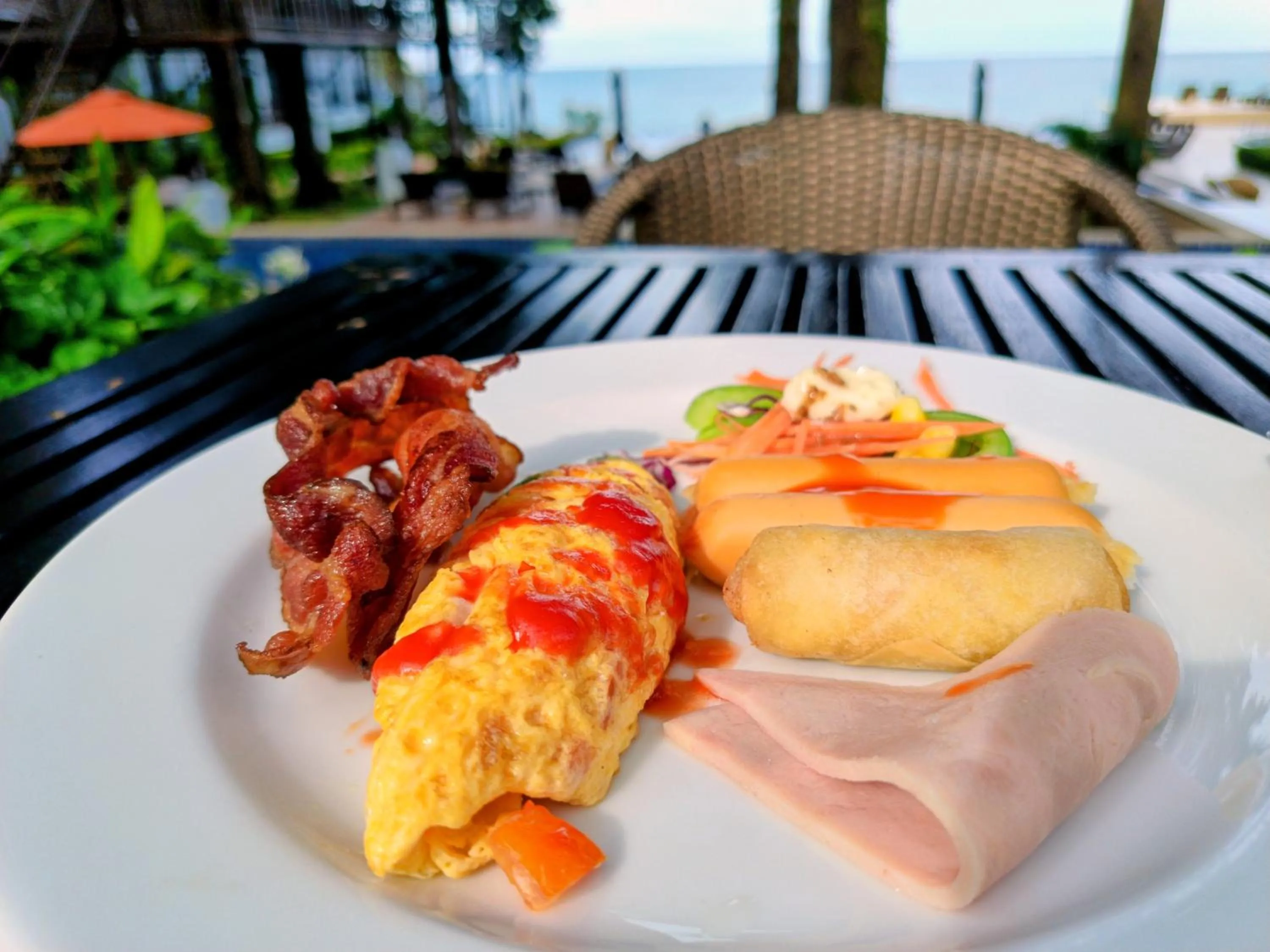 Breakfast in Chang Buri Resort & Koh Chang Hillside